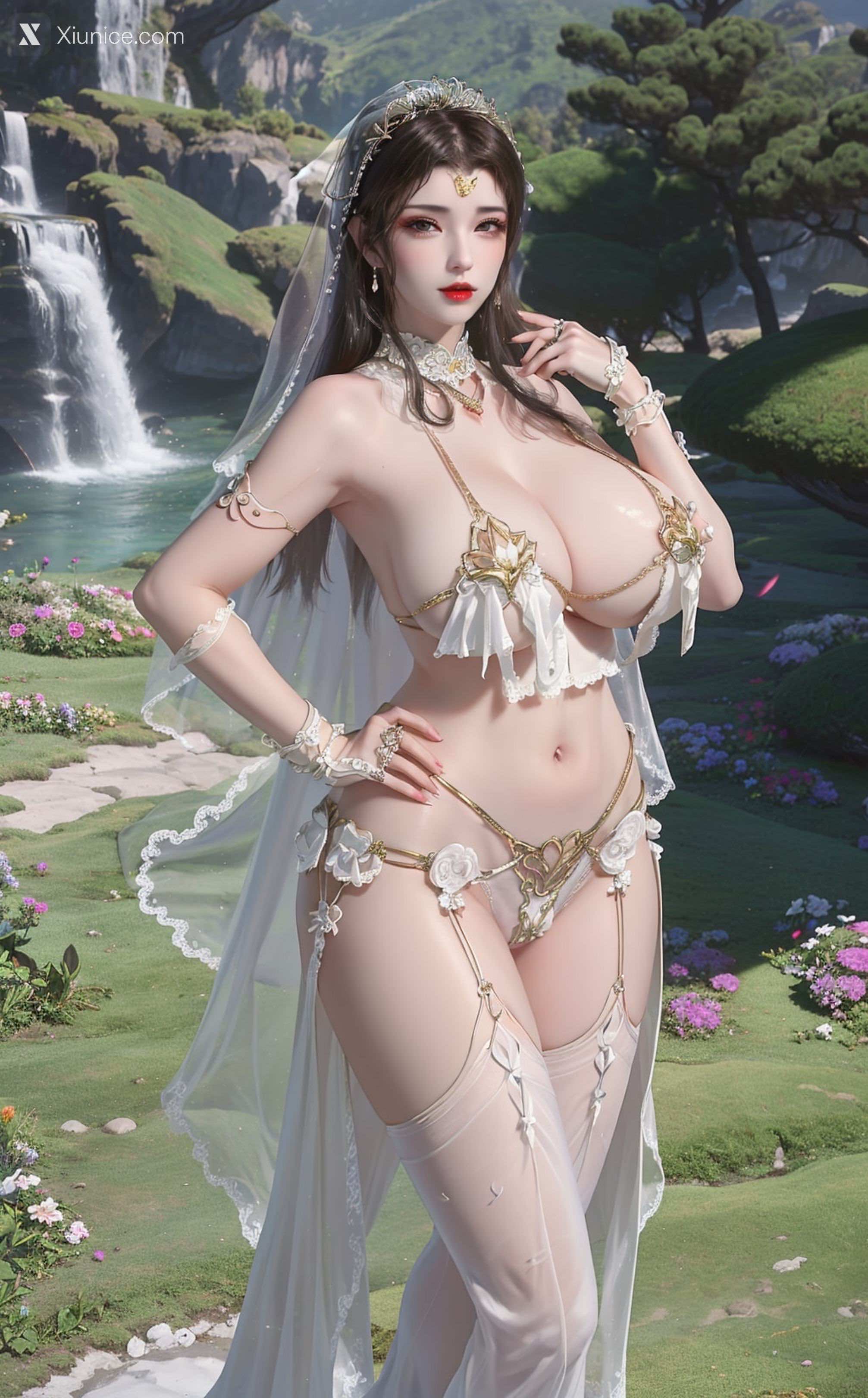 AI Girl – 斗破苍穹 – 美杜莎 白丝婚纱巨汝 第170张