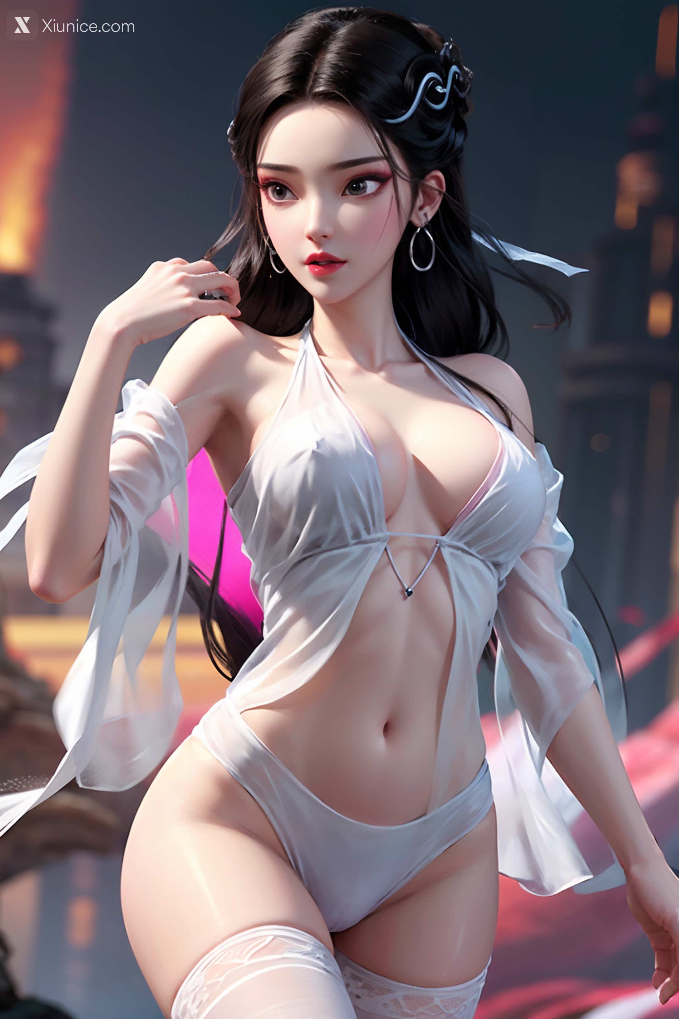 AI Girl – 白蛇缘起 – 小白 – 小白 薄纱 EP.2 第65张