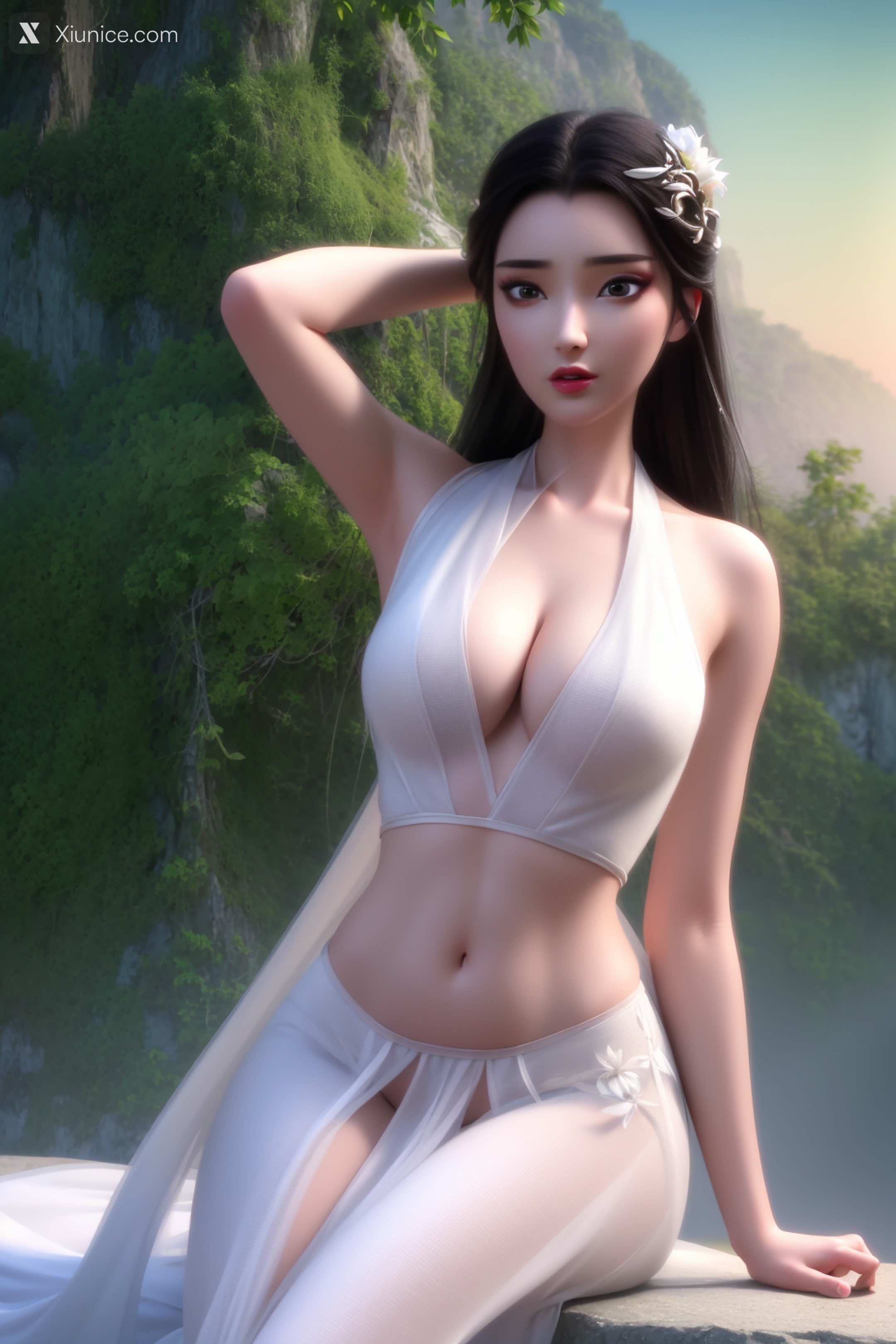 AI Girl – 白蛇缘起 – 小白 – 小白 薄纱 EP.1 第29张