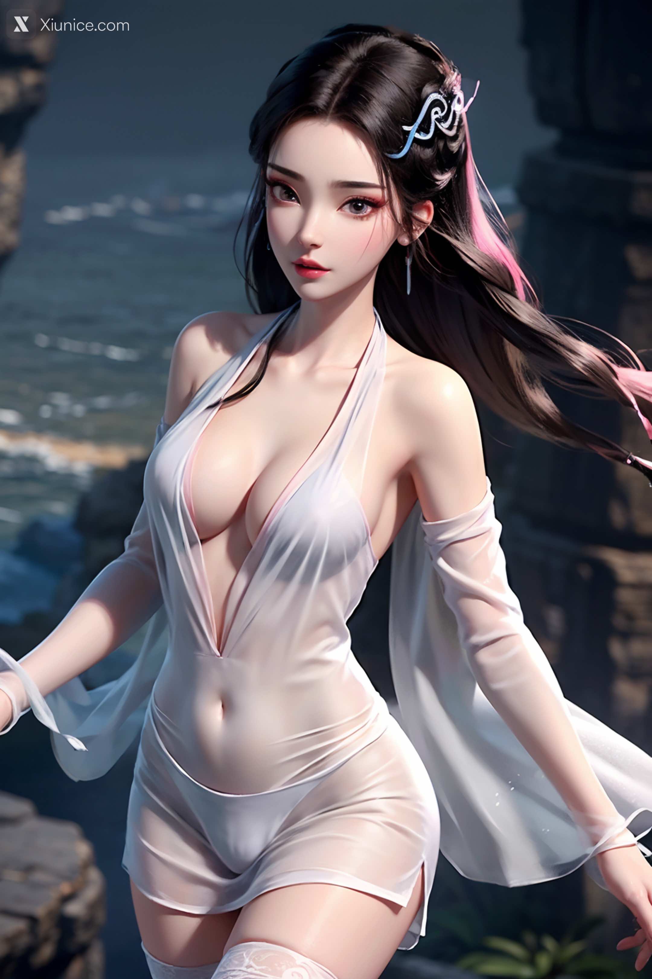AI Girl – 白蛇缘起 – 小白 – 小白 薄纱 EP.2 第98张