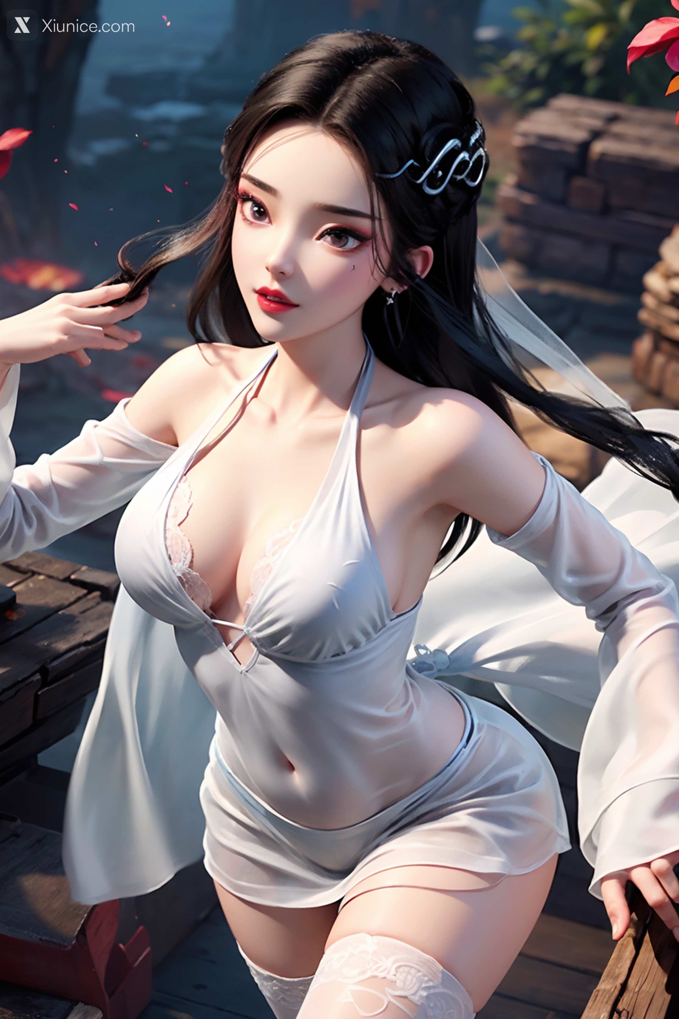 AI Girl – 白蛇缘起 – 小白 – 小白 薄纱 EP.2 第83张