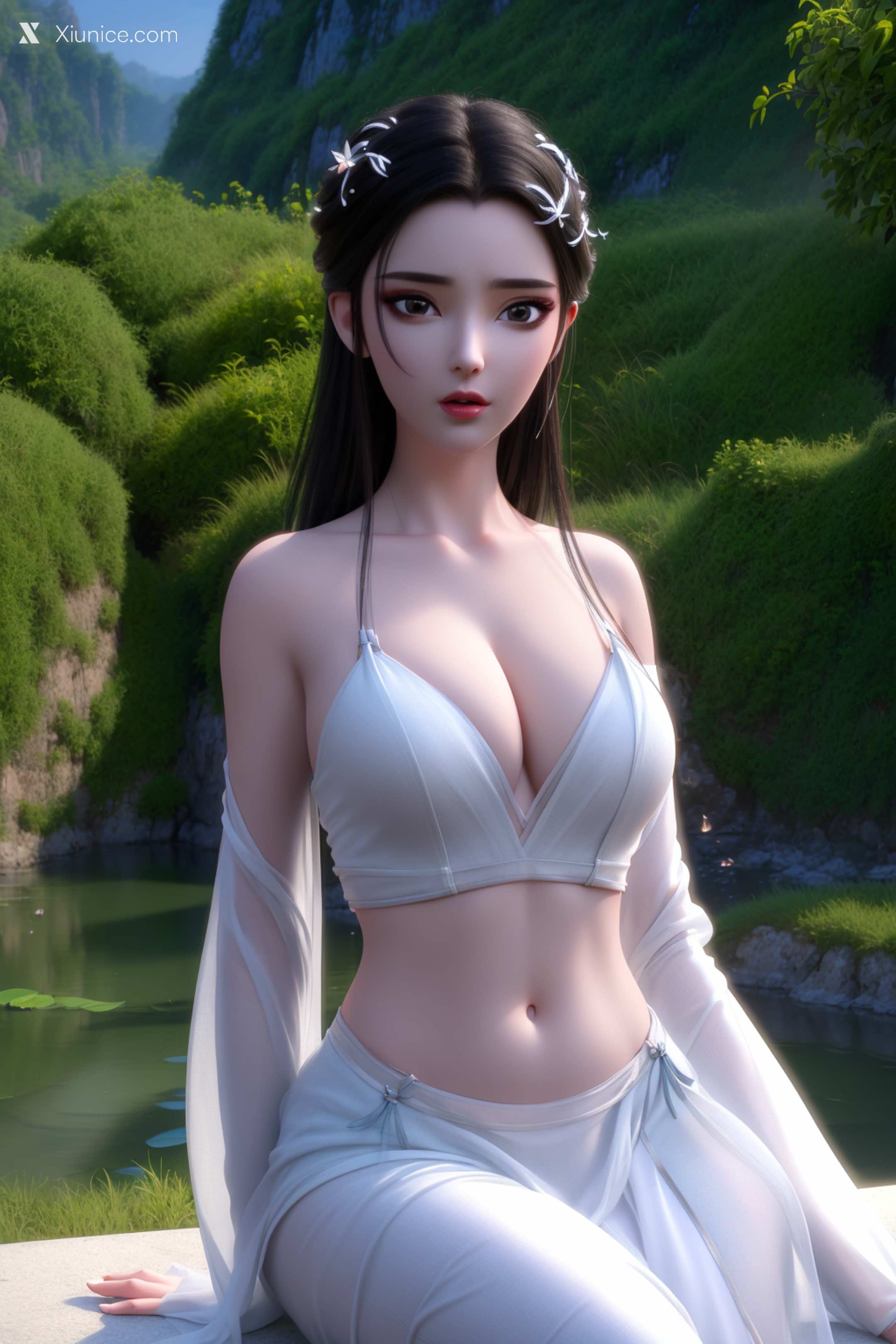 AI Girl – 白蛇缘起 – 小白 – 小白 薄纱 EP.1 第71张