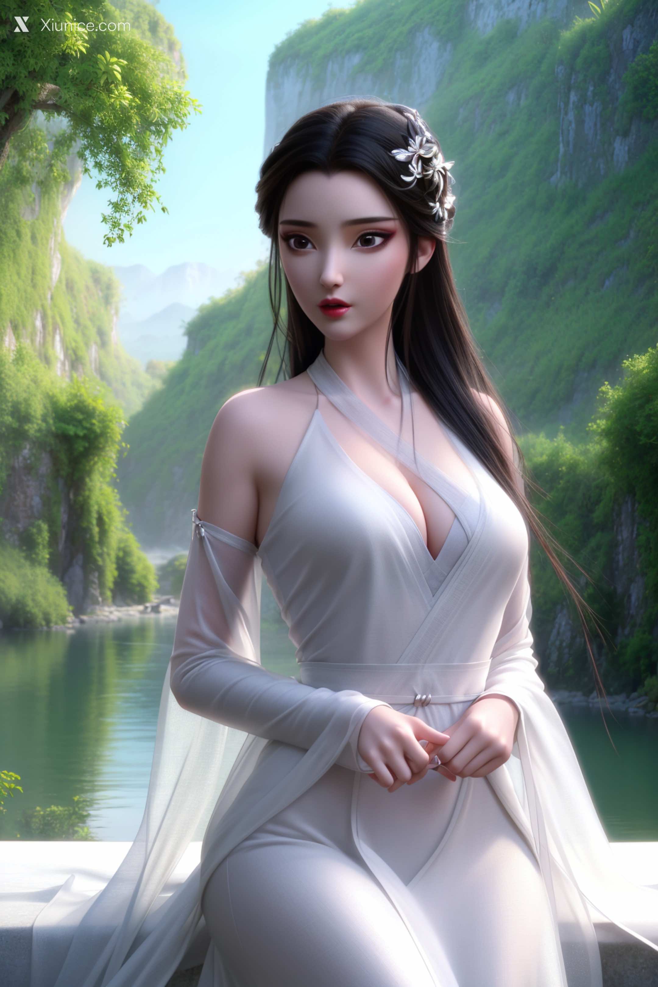 AI Girl – 白蛇缘起 – 小白 – 小白 薄纱 EP.1 第59张