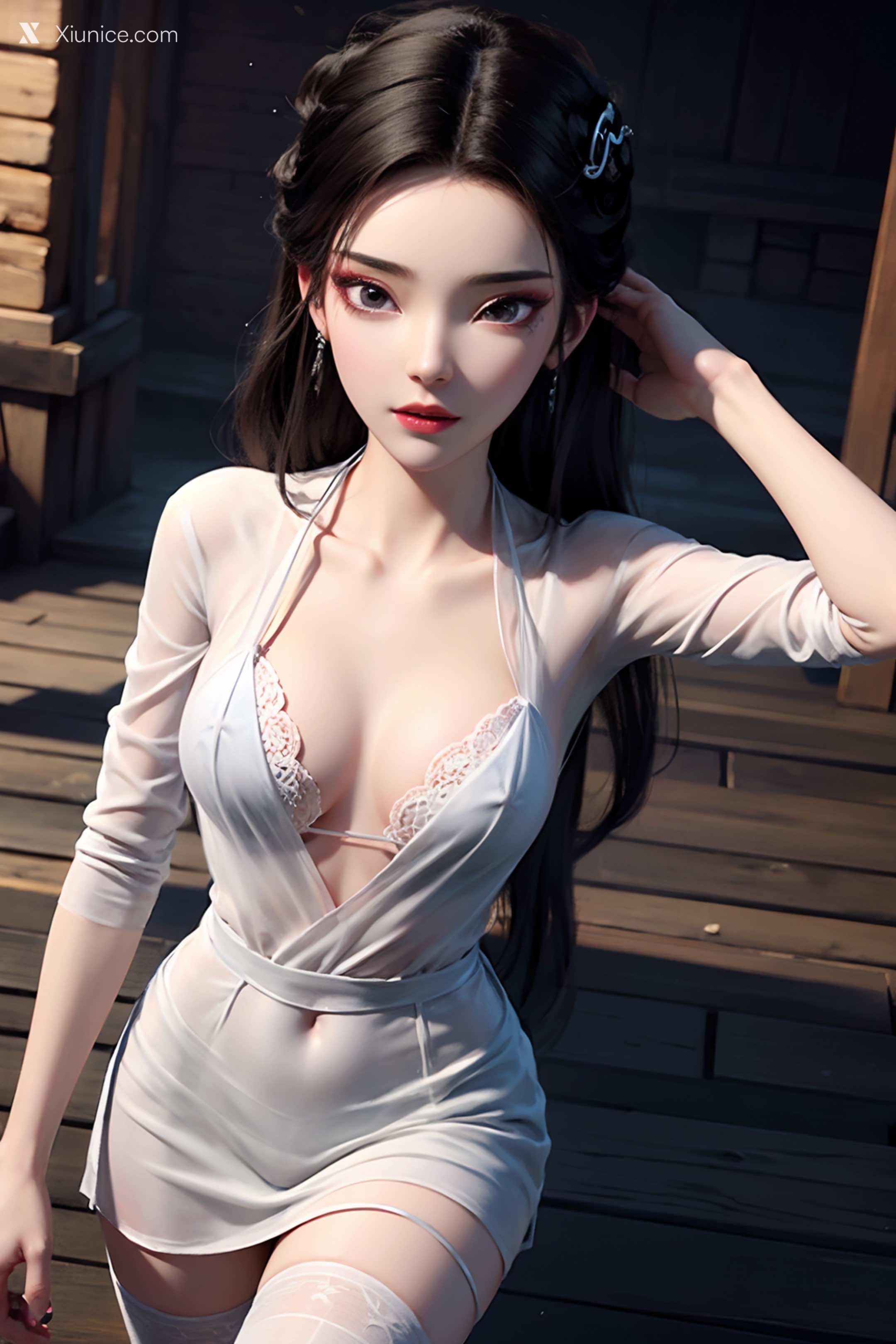 AI Girl – 白蛇缘起 – 小白 – 小白 薄纱 EP.2 第43张
