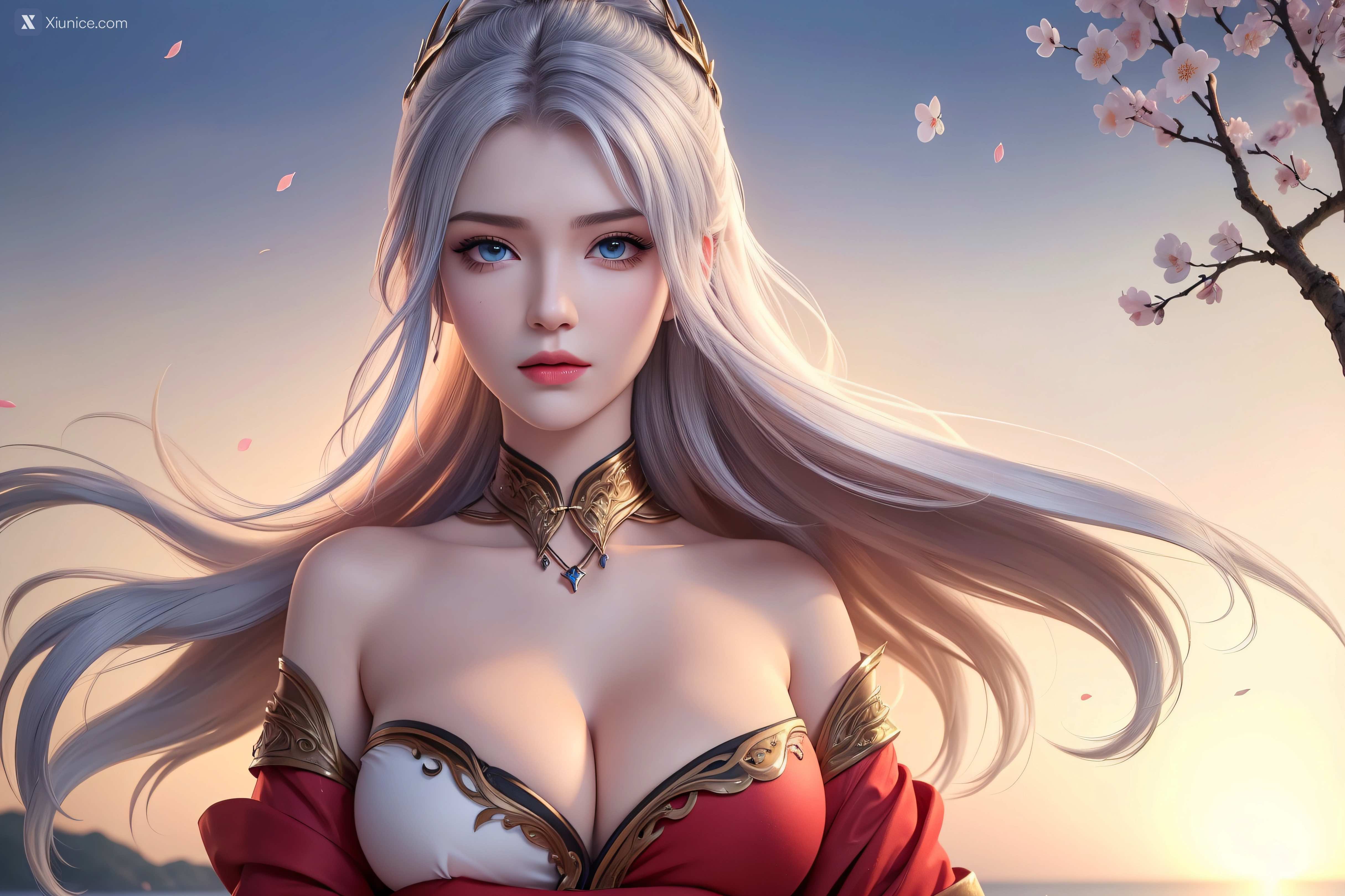 AI Girl – 大主宰 – 九幽雀 洛璃 – 洛璃 桃花源(横屏) 第2张