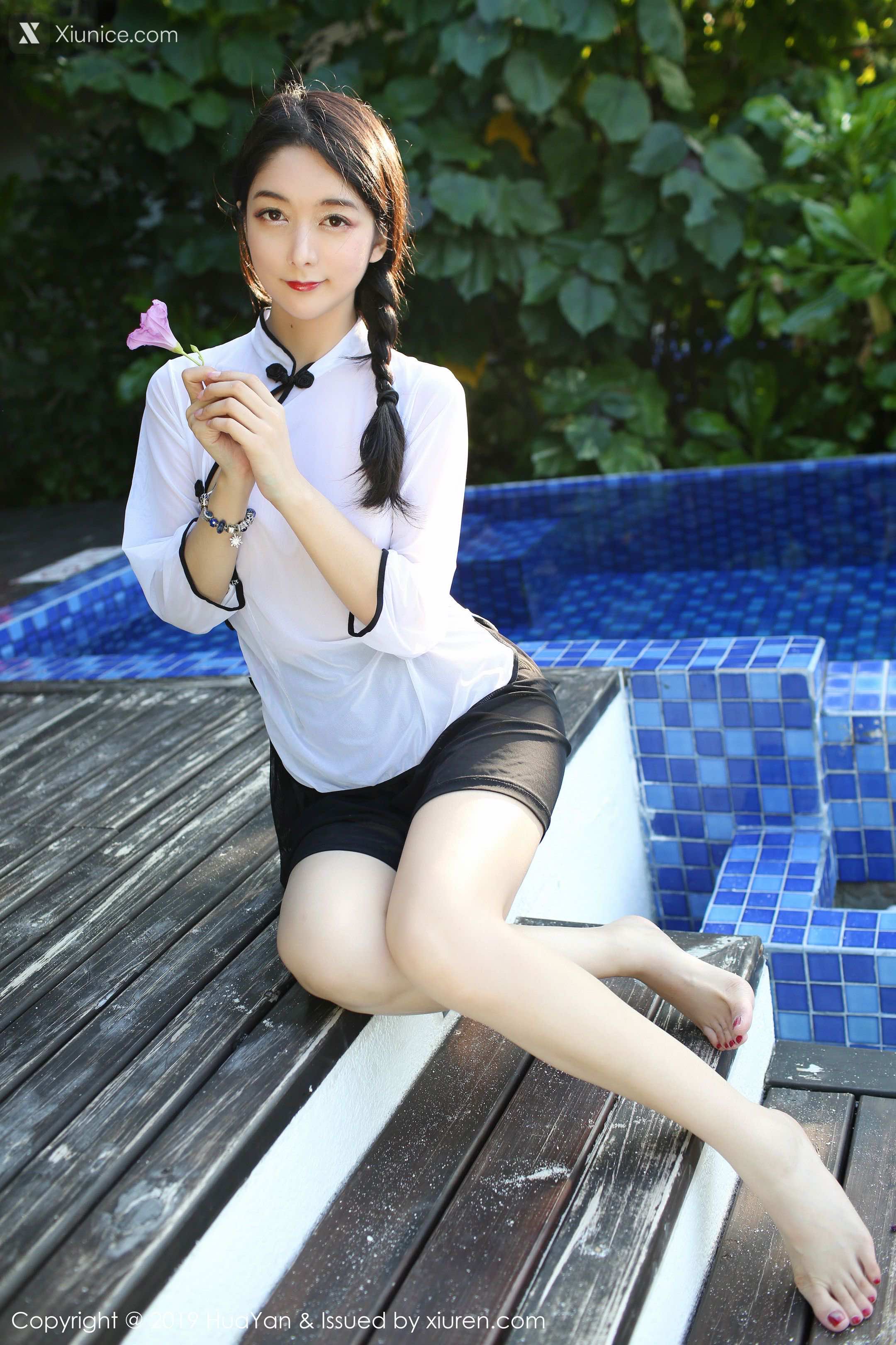 HuaYan花の颜 Vol.0065 Angela喜欢猫 第3张