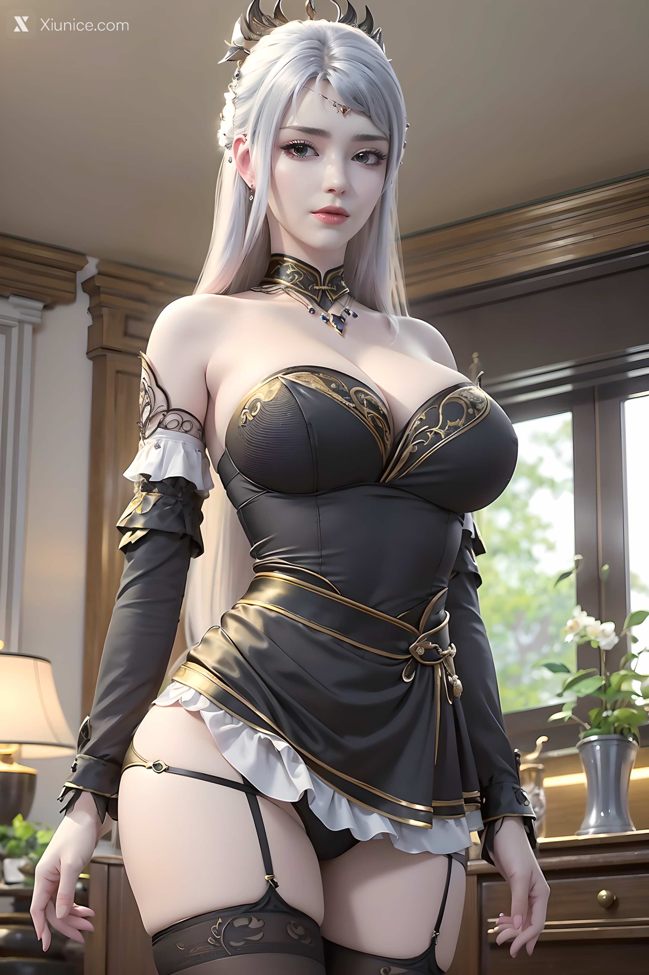AI Girl – 大主宰 – 九幽雀 洛璃 – 洛璃 黑丝 第49张
