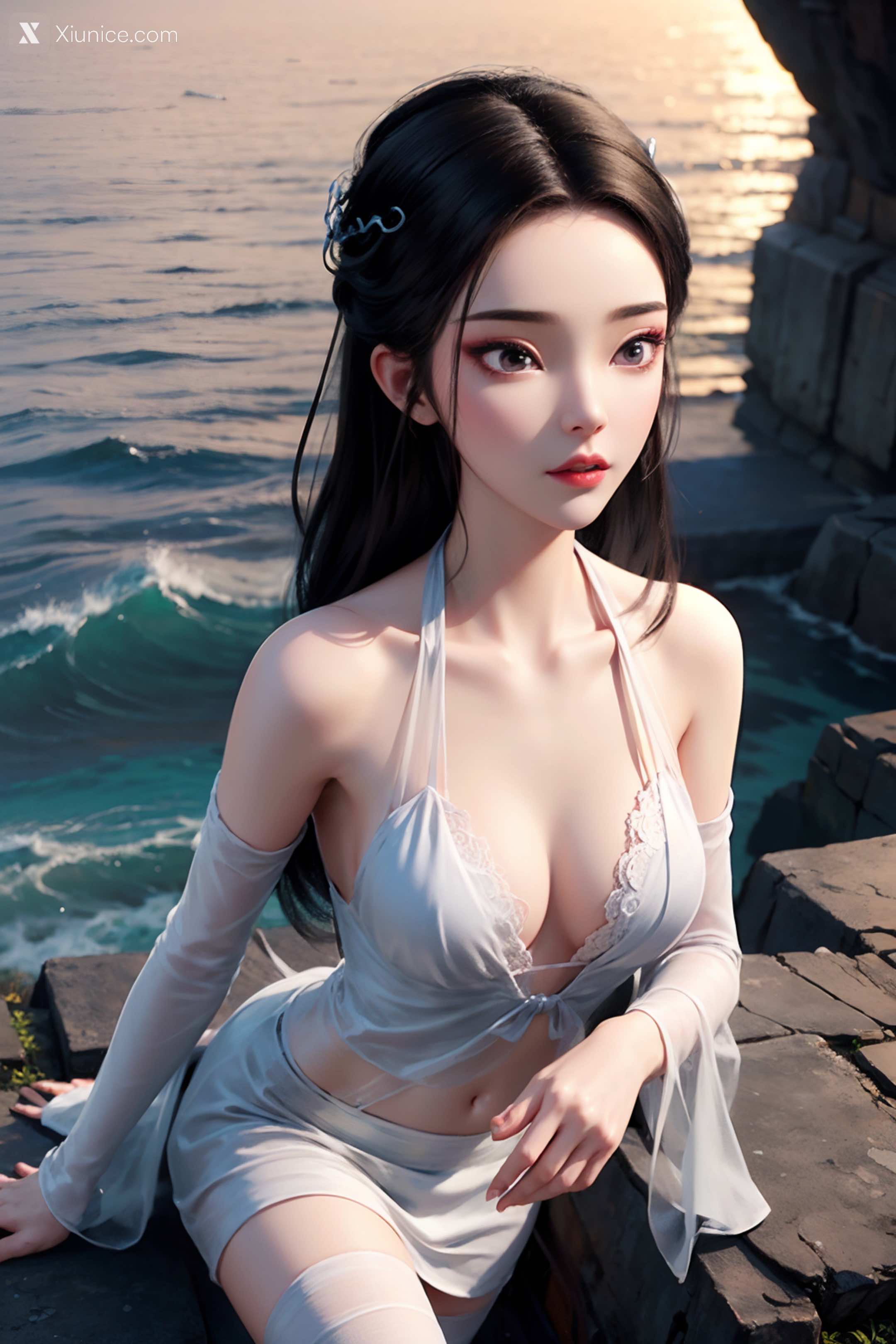 AI Girl – 白蛇缘起 – 小白 – 小白 薄纱 EP.2 第33张