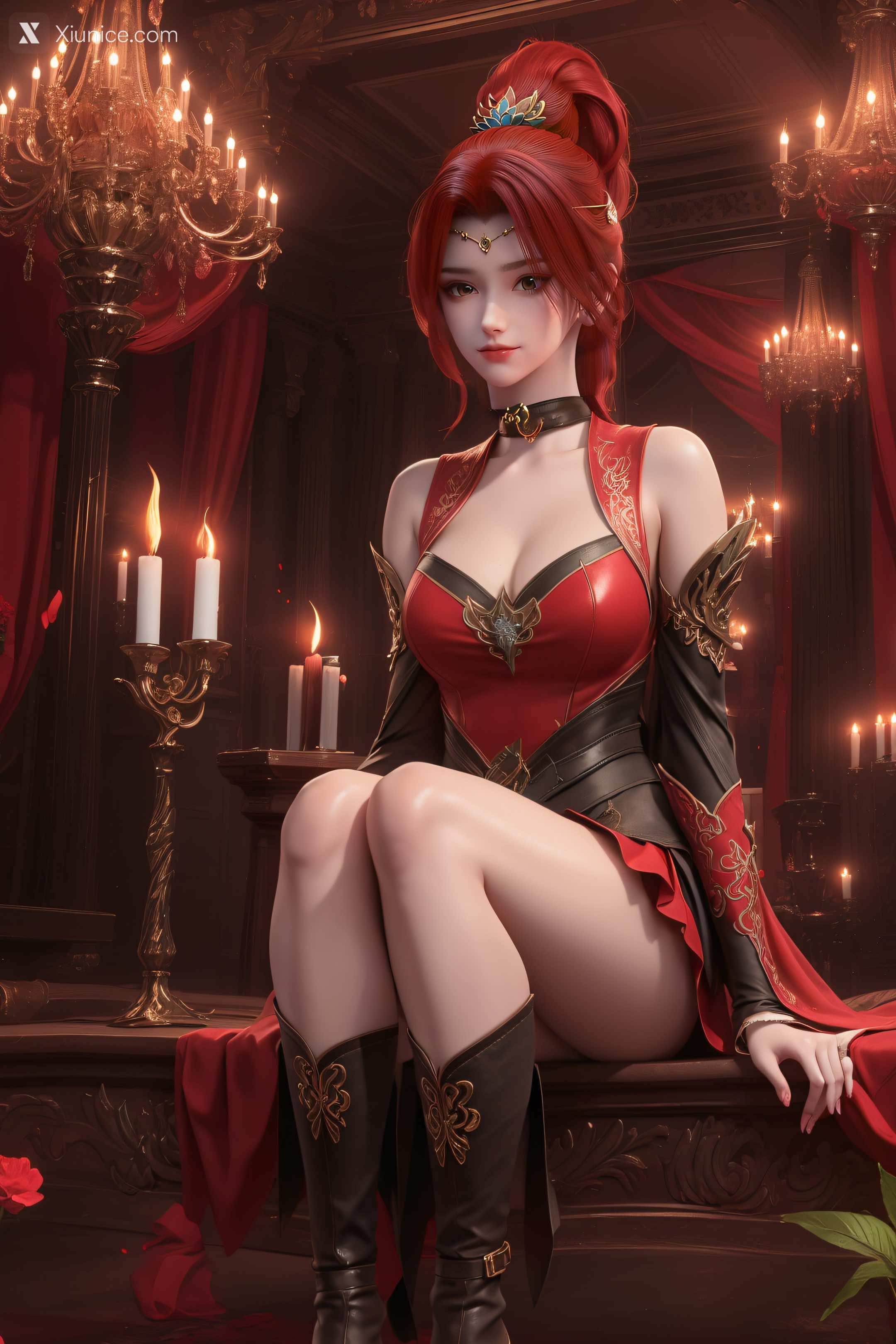 AI Girl – 斗破苍穹-唐火儿 (yunxi图包系列) 第40张