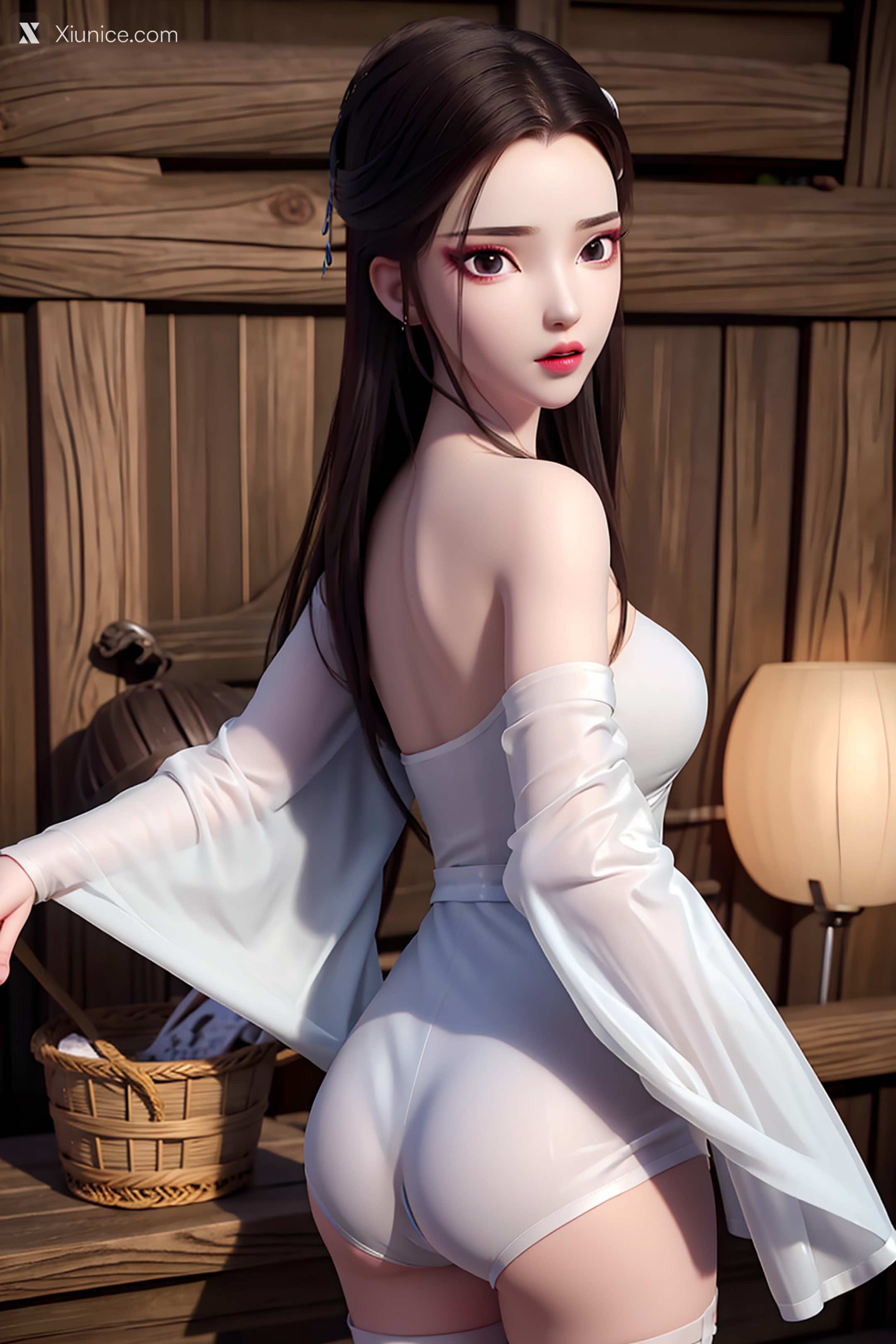 AI Girl – 白蛇缘起 – 小白 – 小白 白衣 第12张