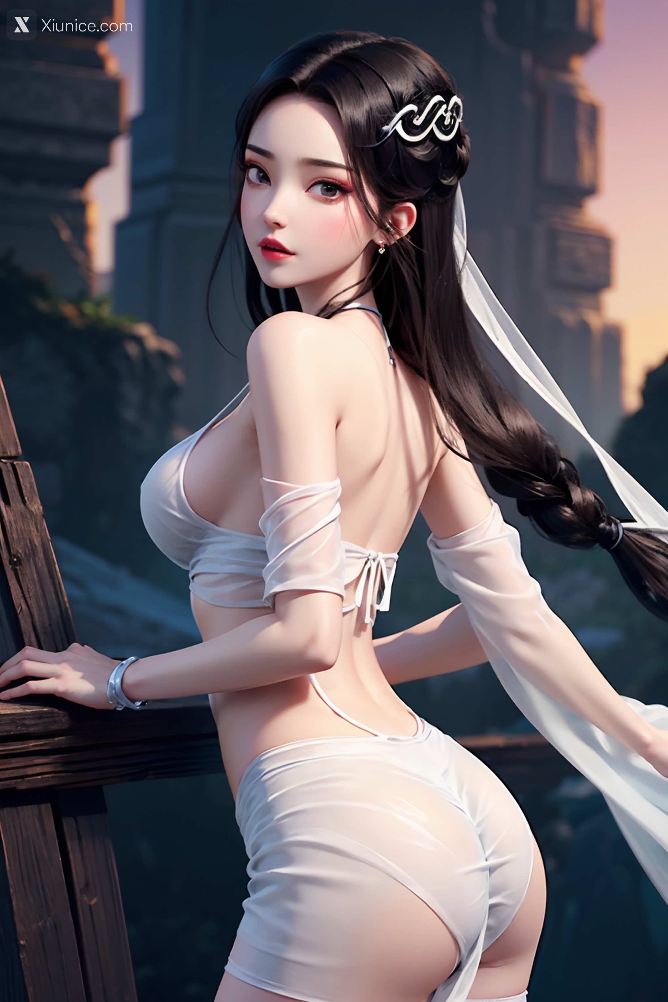 AI Girl – 白蛇缘起 – 小白 – 小白 薄纱 EP.2 第24张