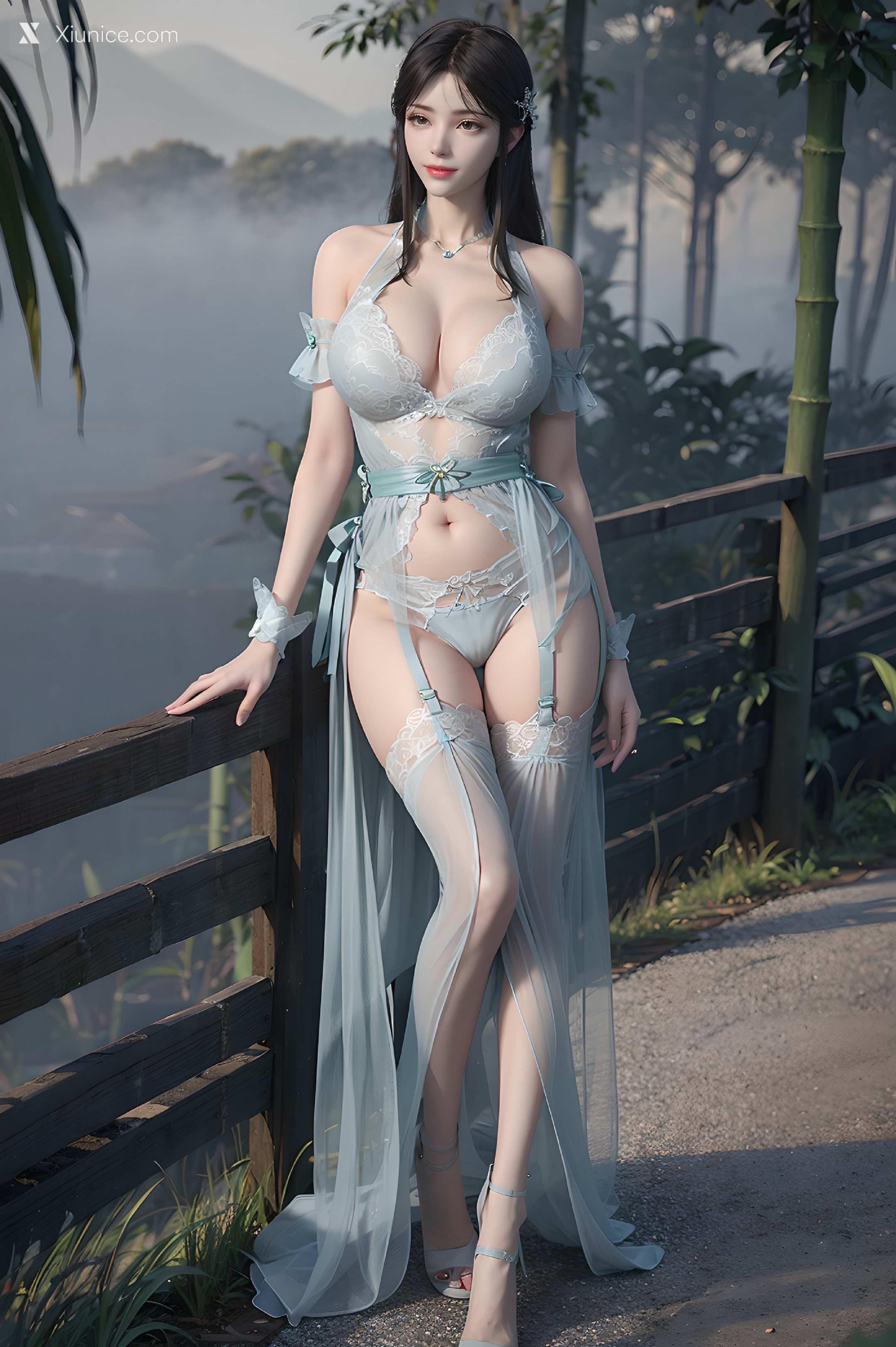 AI Girl – 斗破苍穹 – 萧薰儿 竹林原装 第56张