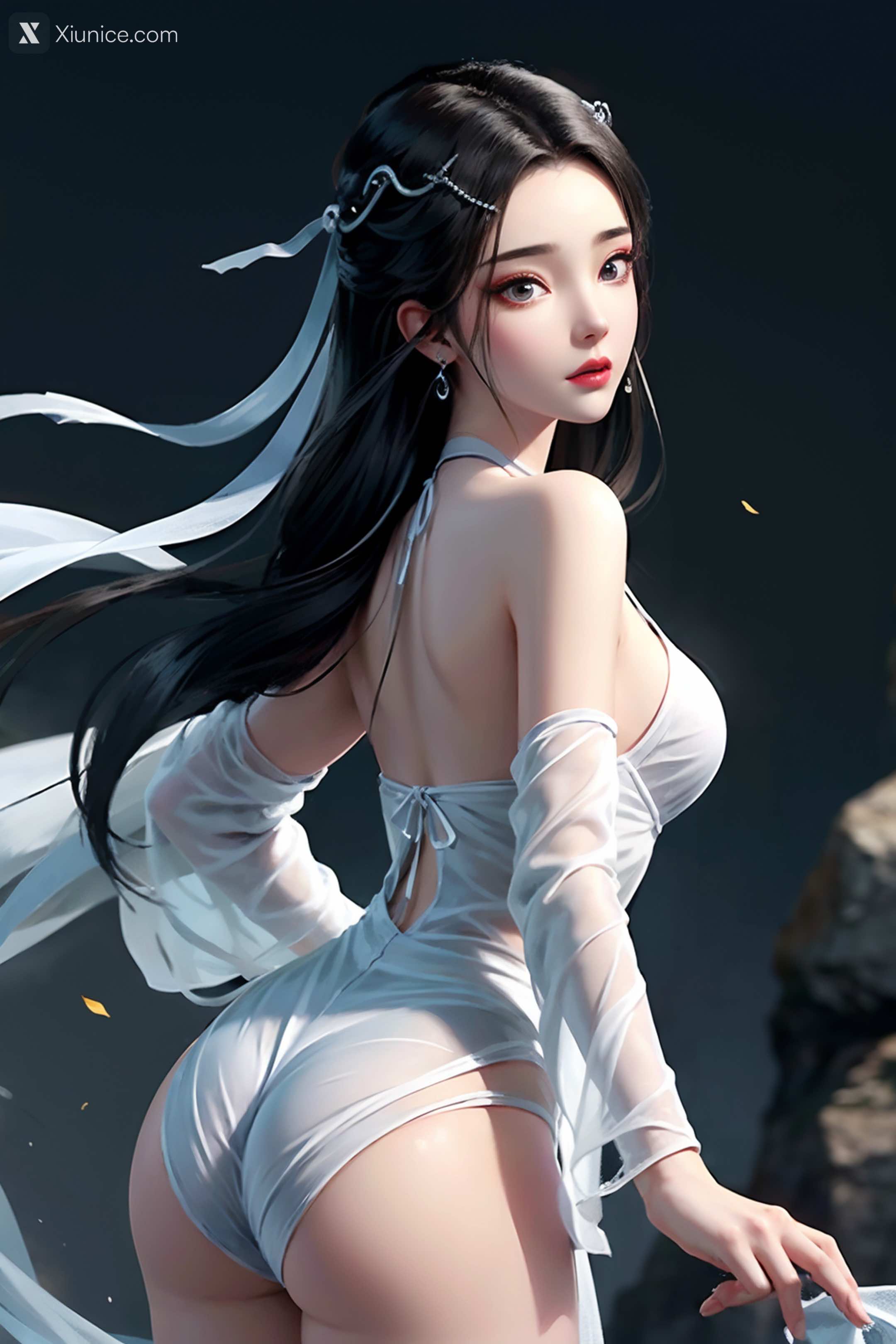 AI Girl – 白蛇缘起 – 小白 – 小白 薄纱 EP.1 第204张