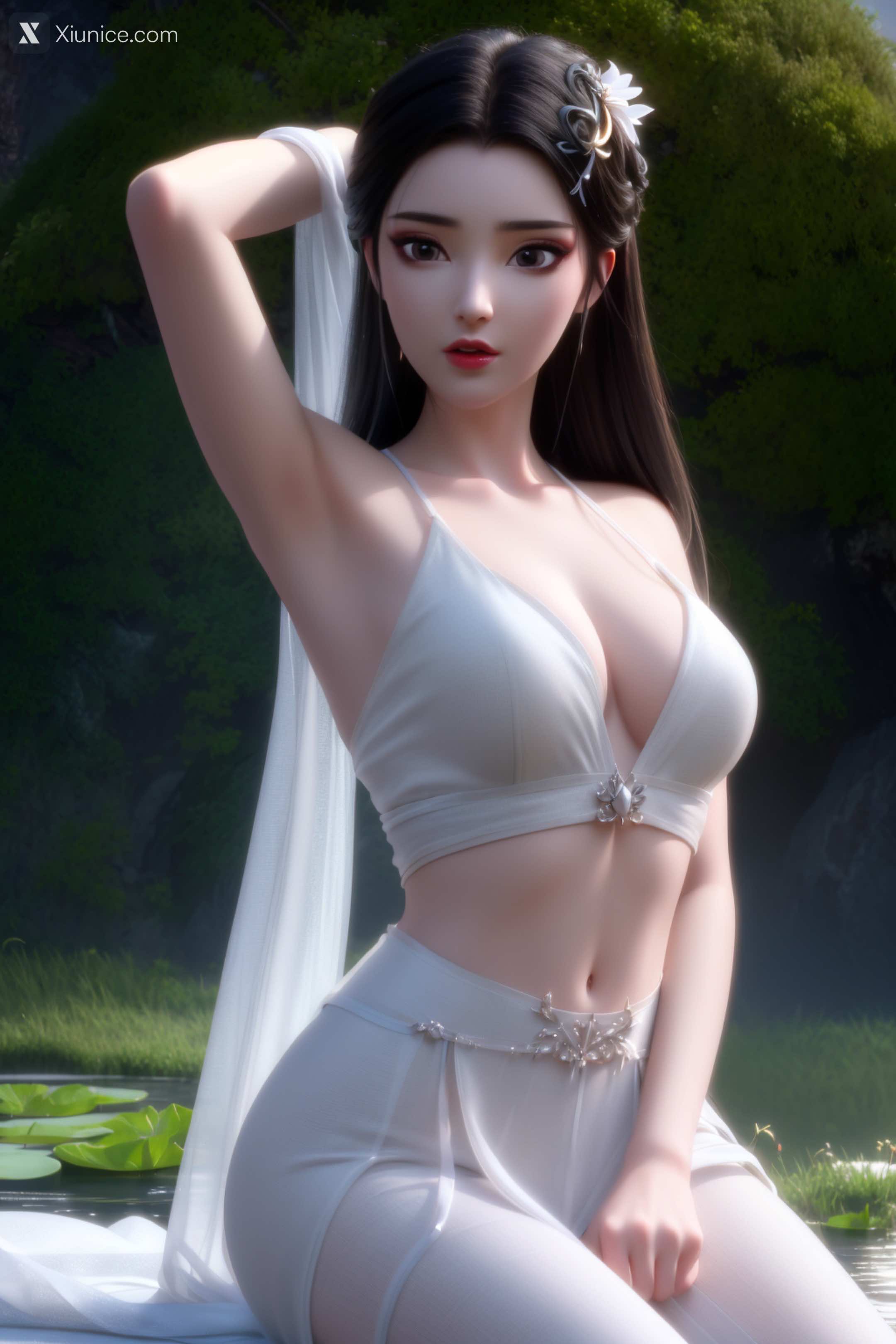 AI Girl – 白蛇缘起 – 小白 – 小白 薄纱 EP.1 第47张