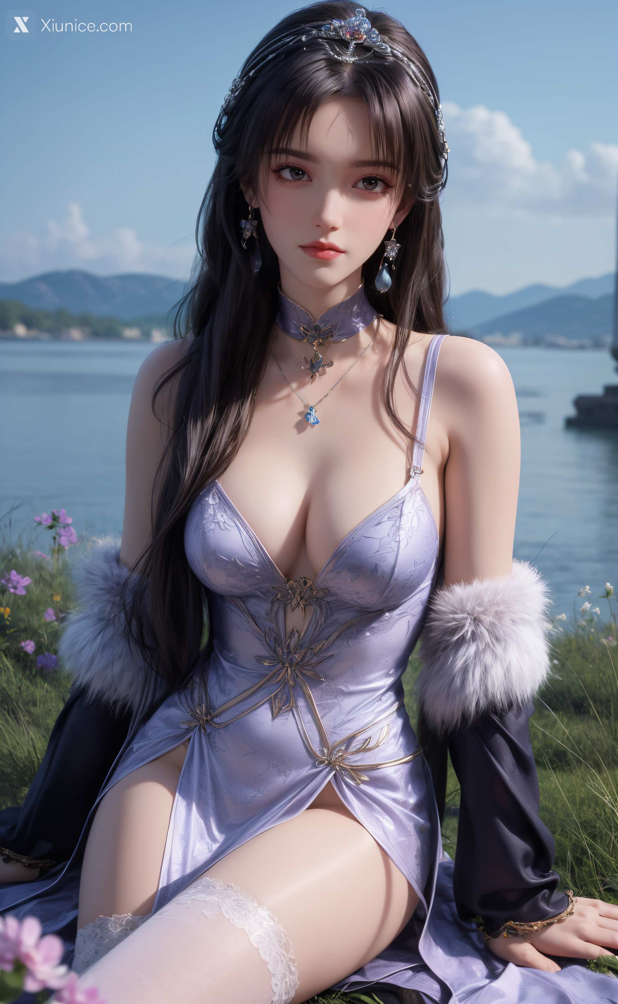 AI Girl – 暗河传 – 慕雪薇 慕雨墨 – 慕雨墨 户外写真 第20张