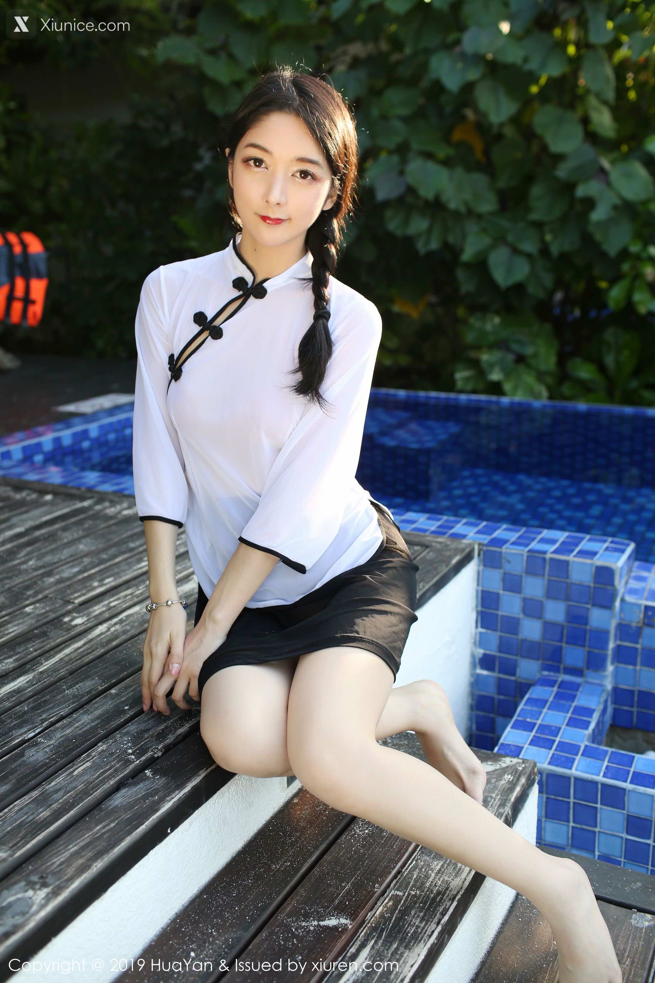 HuaYan花の颜 Vol.0065 Angela喜欢猫 第1张