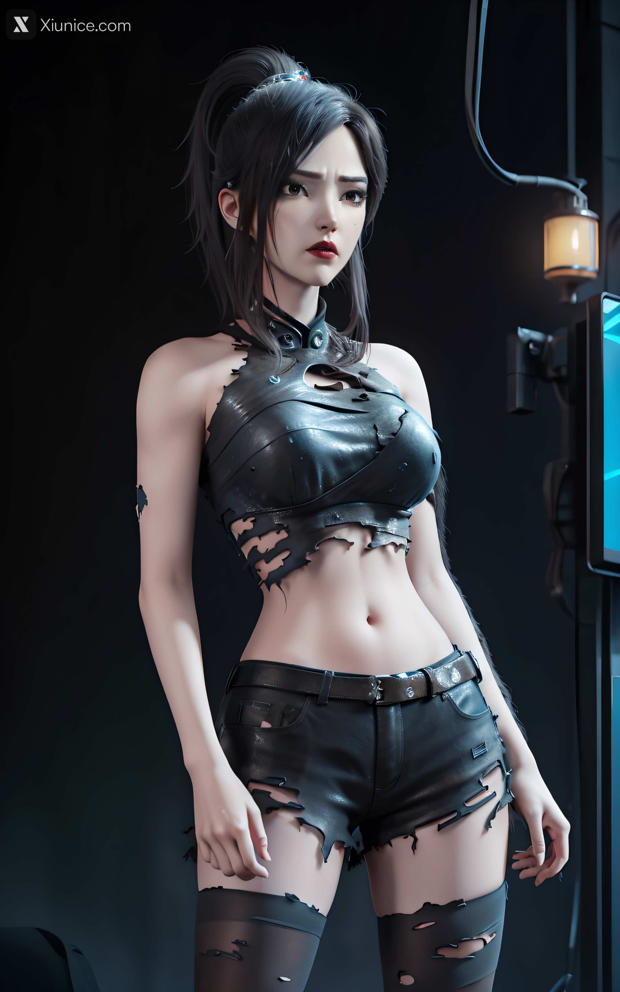 AI Girl – 白蛇 – 小青 – 小青 破衣 第16张