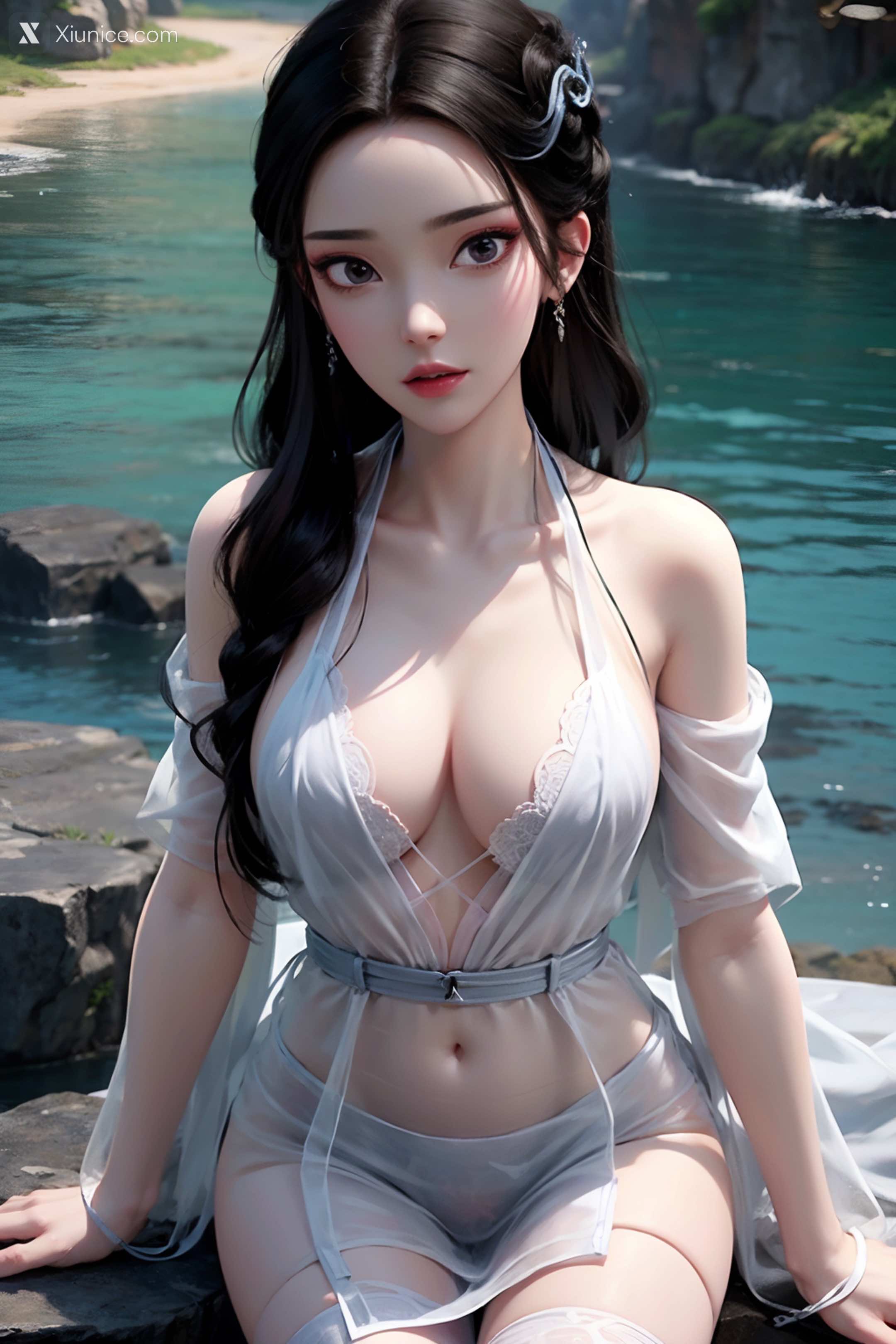 AI Girl – 白蛇缘起 – 小白 – 小白 薄纱 EP.1 第163张