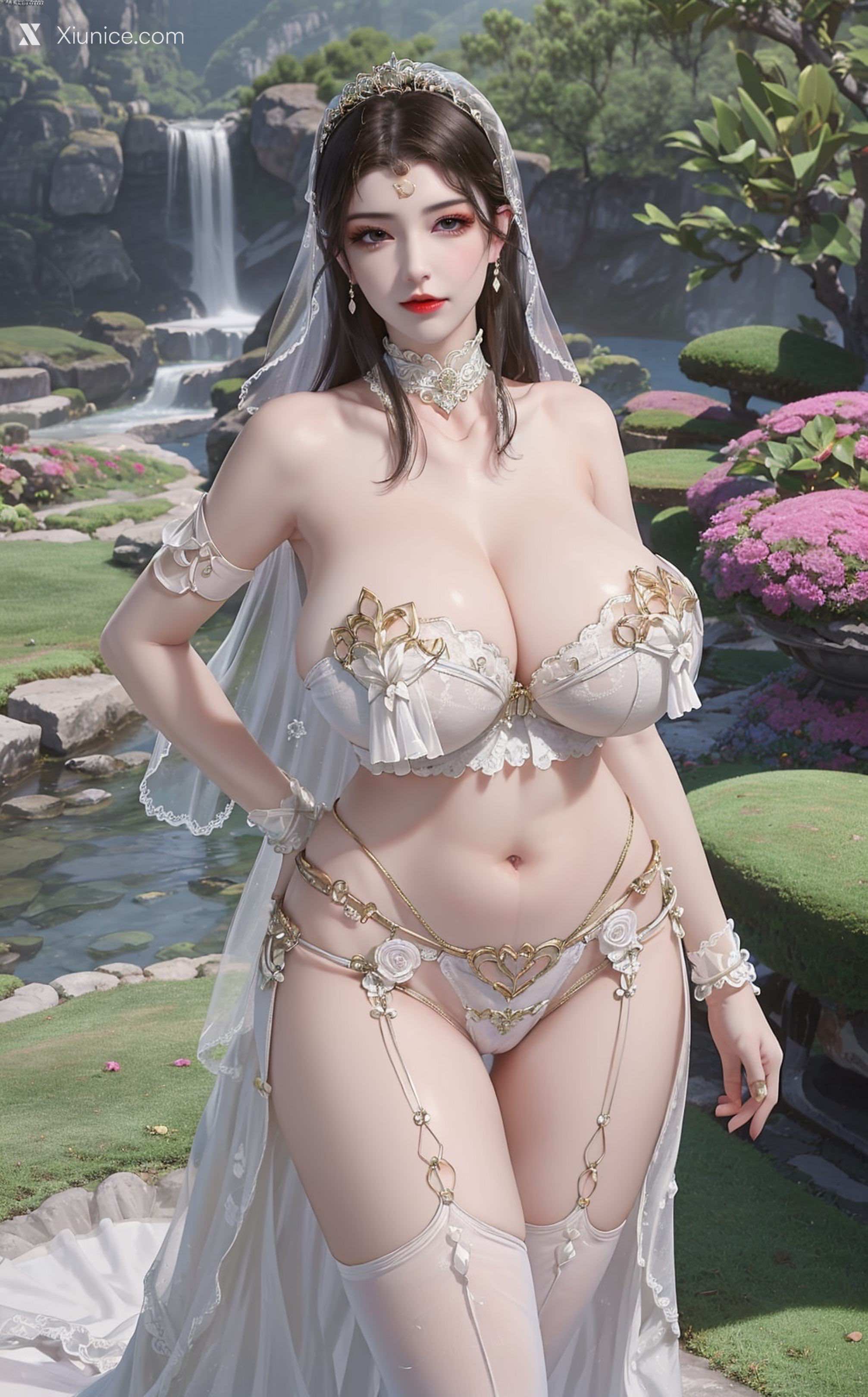 AI Girl – 斗破苍穹 – 美杜莎 白丝婚纱巨汝 第166张