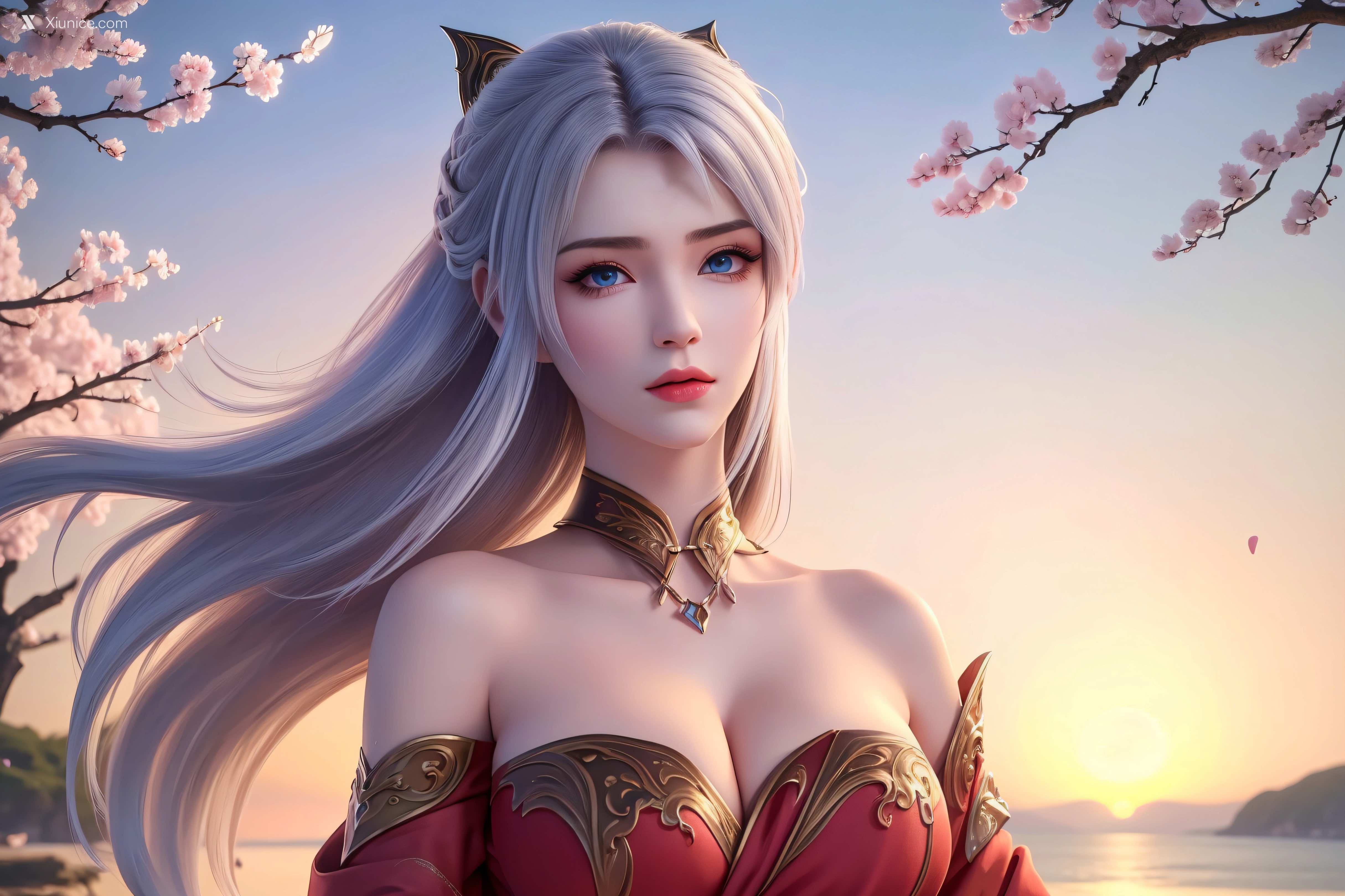 AI Girl – 大主宰 – 九幽雀 洛璃 – 洛璃 桃花源(横屏) 第7张
