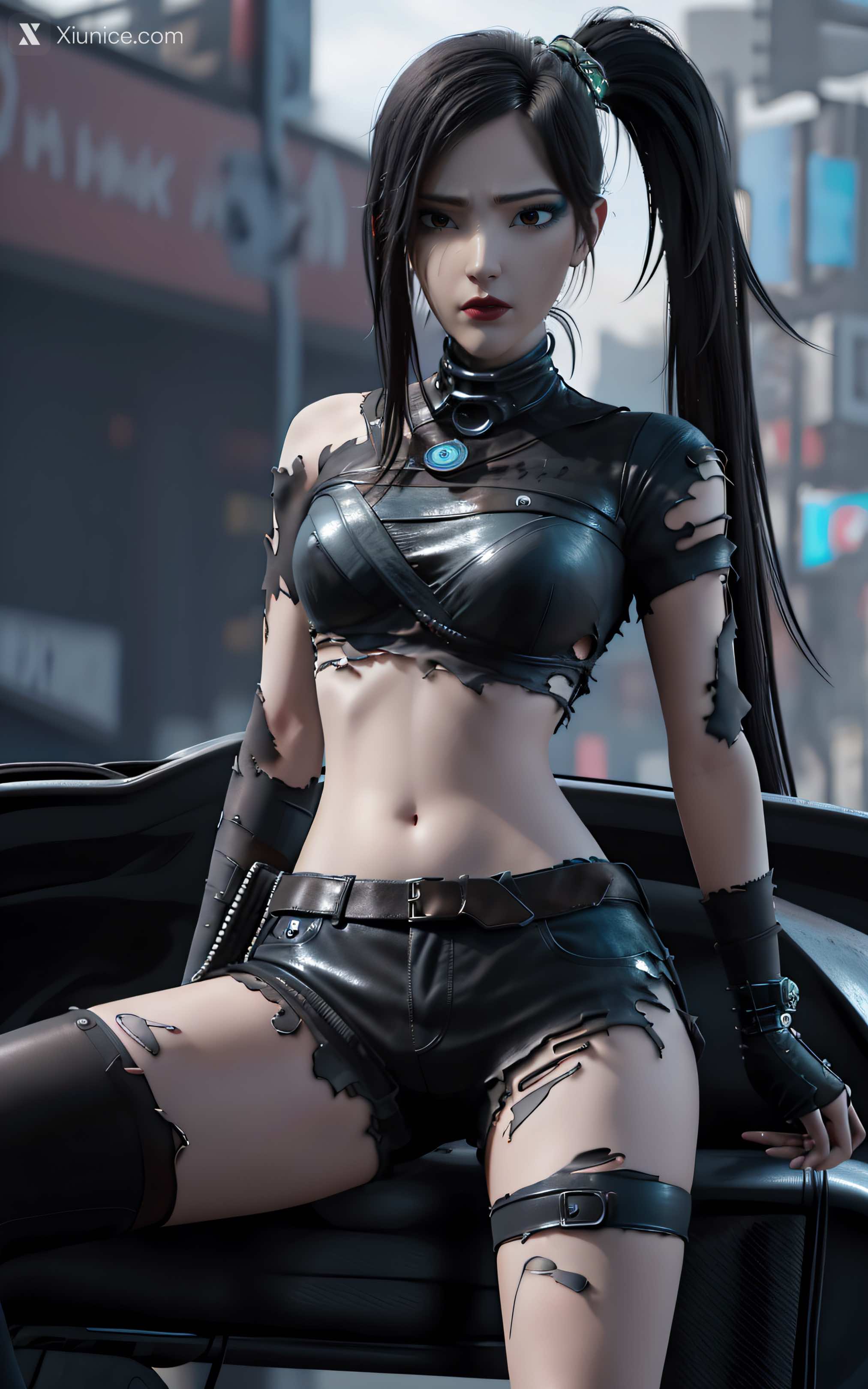 AI Girl – 白蛇 – 小青 – 小青 破衣 第15张