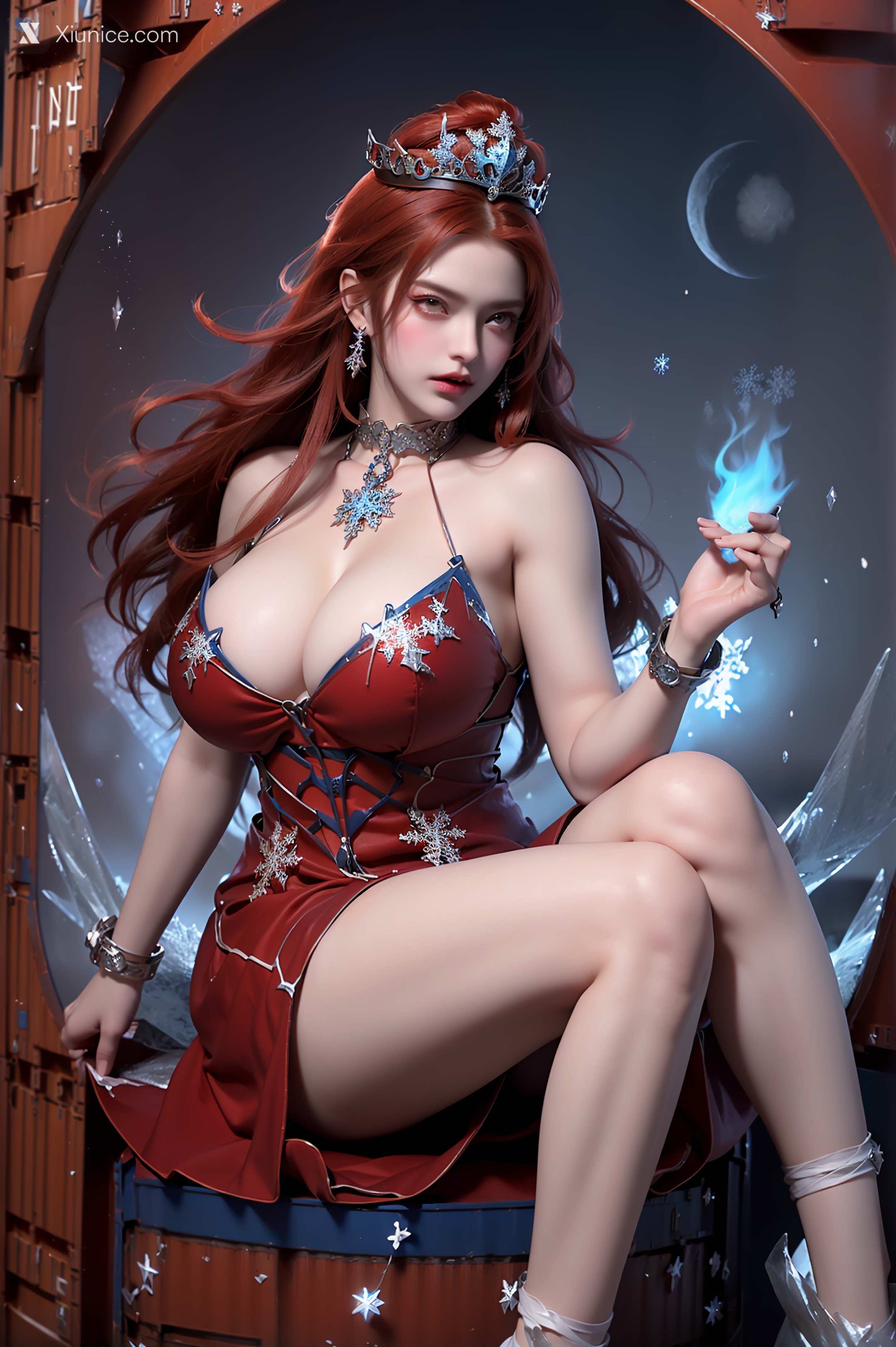 AI Girl – 武庚纪 – 女魃 冰雪公主 第83张