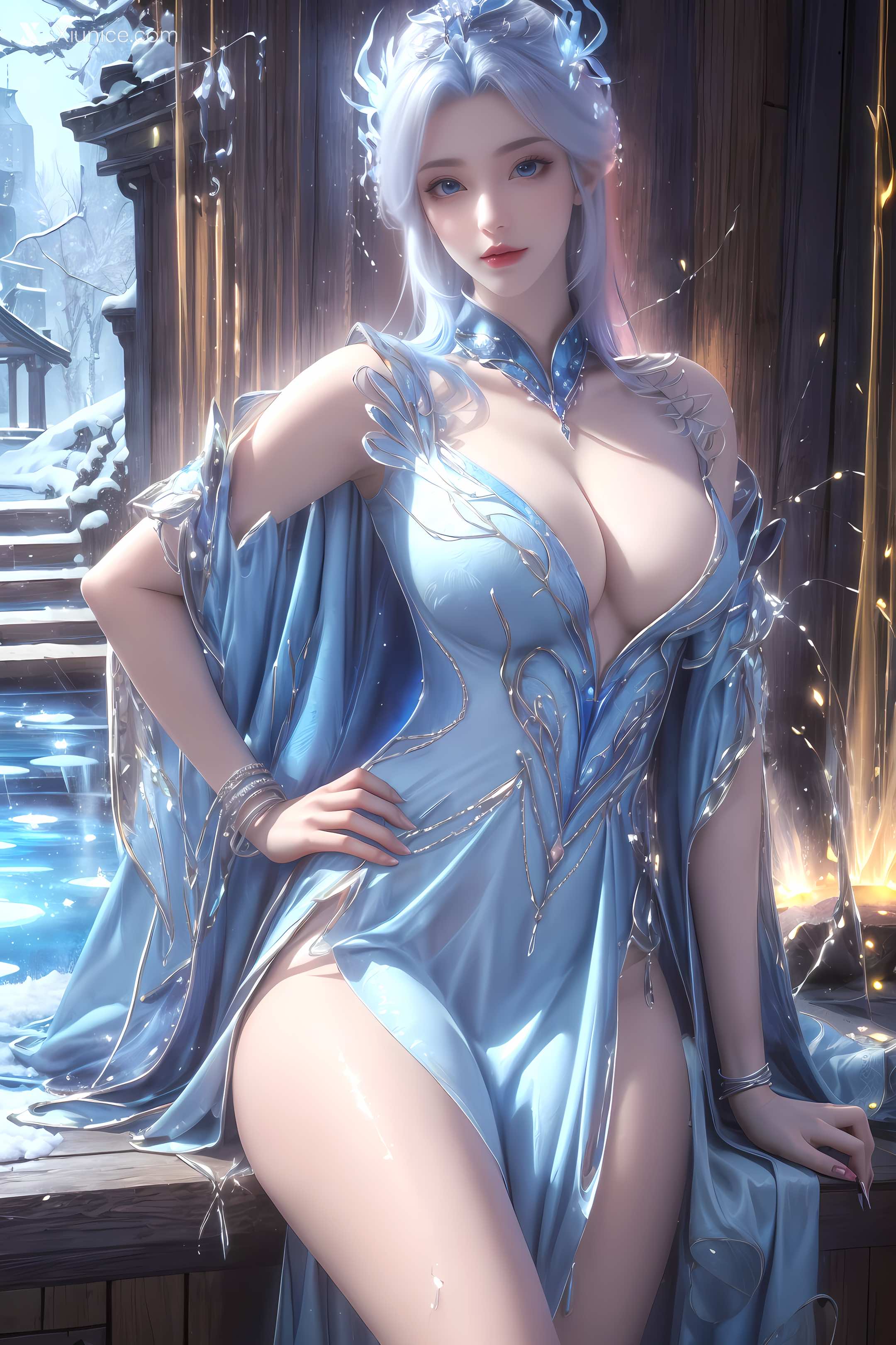 AI Girl – 百炼成神 – 宁雨蝶 绝美容颜 第4张