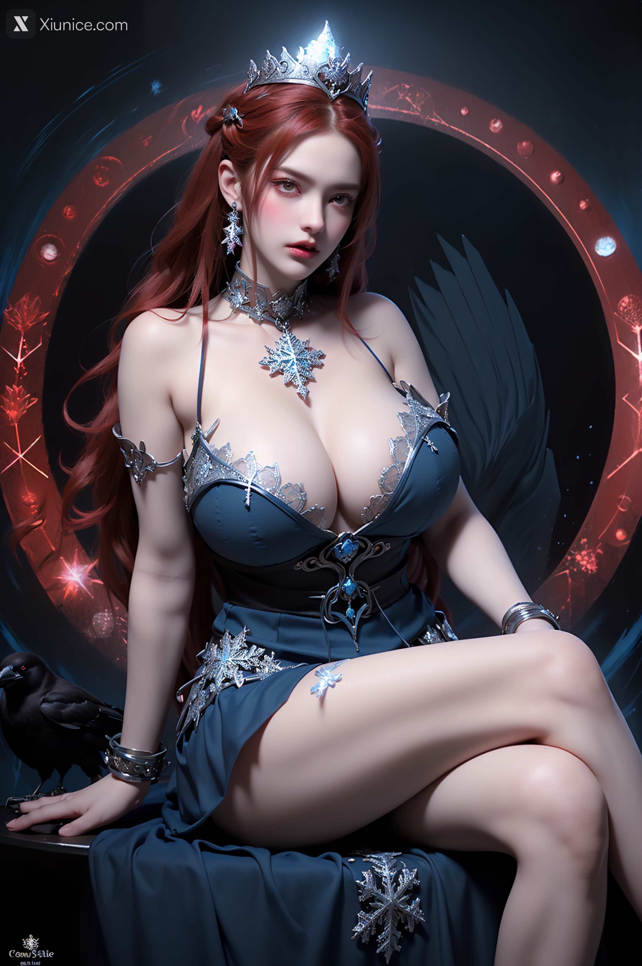 AI Girl – 武庚纪 – 女魃 冰雪公主 第164张