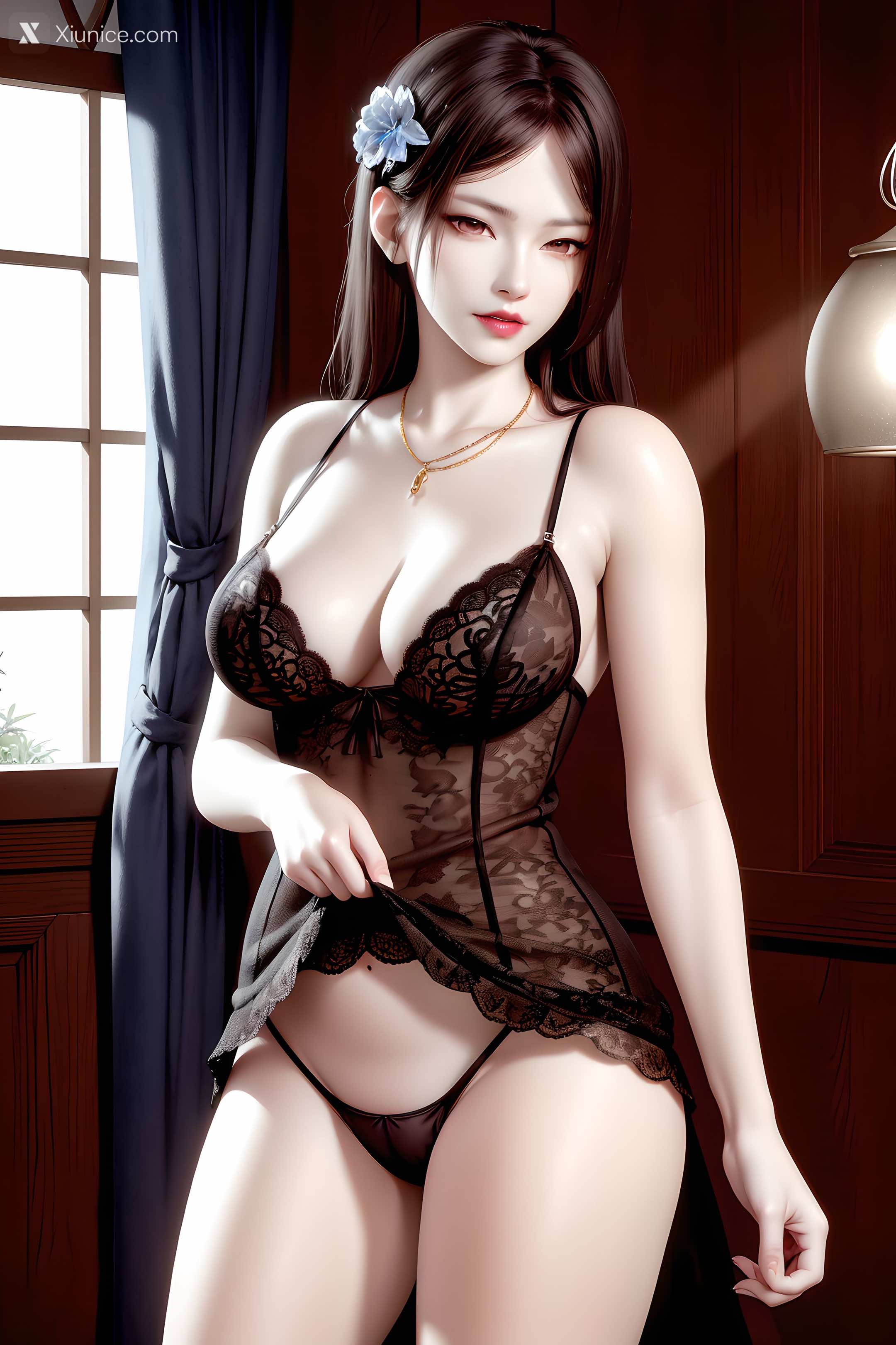 AI Girl – 暗河传 – 慕雪薇 慕雨墨 – 慕雨墨 黑丝 第9张