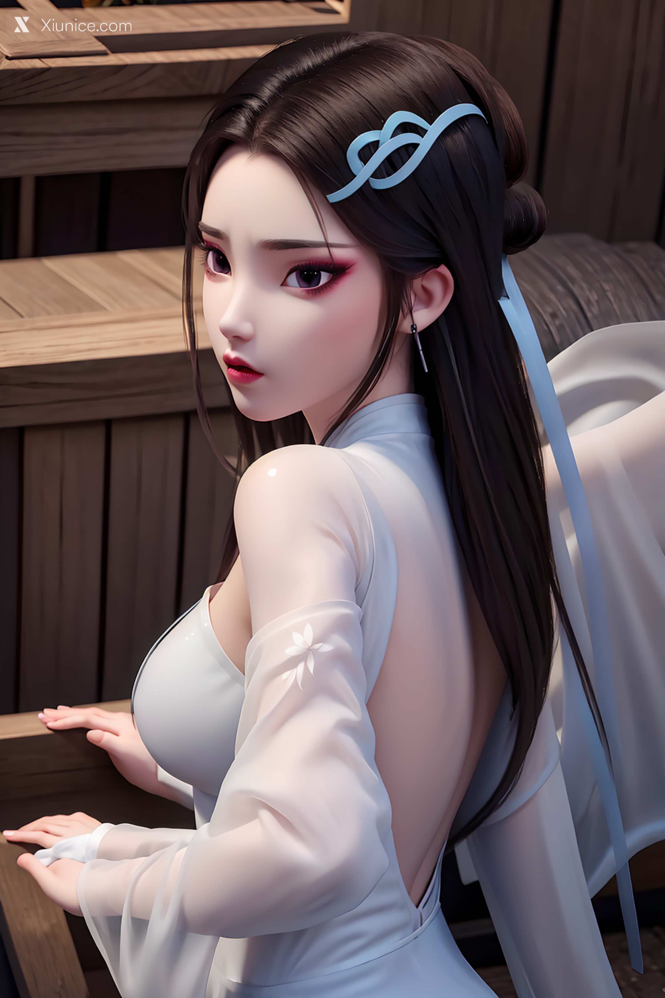 AI Girl – 白蛇缘起 – 小白 – 小白 白衣 第18张