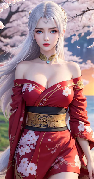 AI Girl – 大主宰 – 九幽雀 洛璃 – 洛璃 桃花源(横屏)