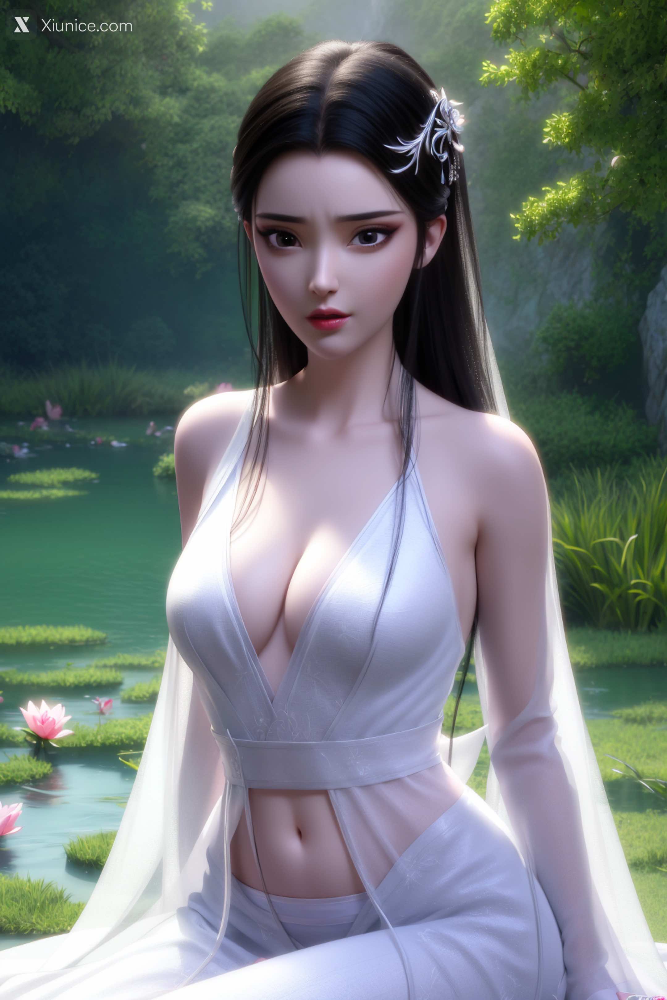 AI Girl – 白蛇缘起 – 小白 – 小白 薄纱 EP.1 第49张