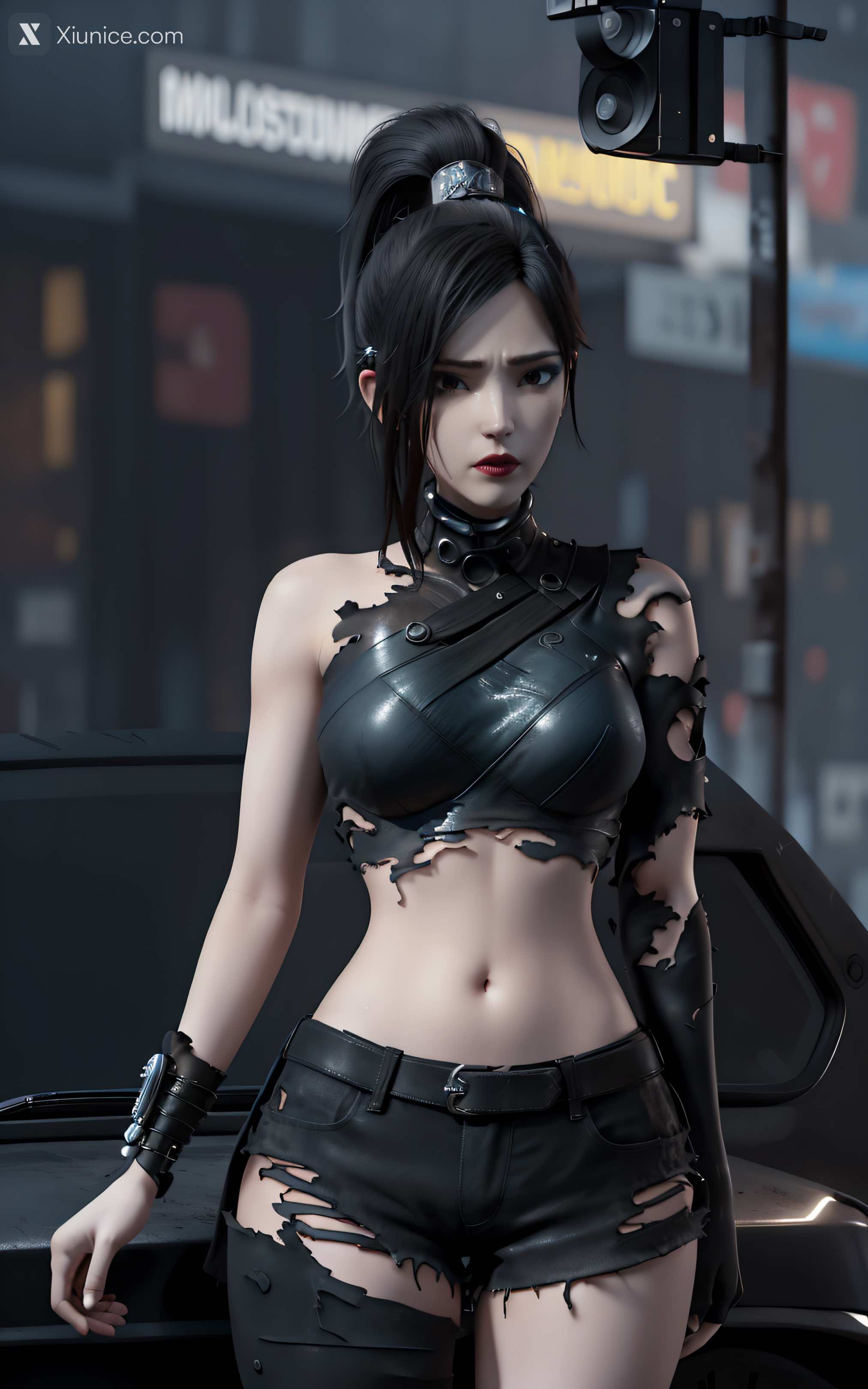 AI Girl – 白蛇 – 小青 – 小青 破衣 第17张