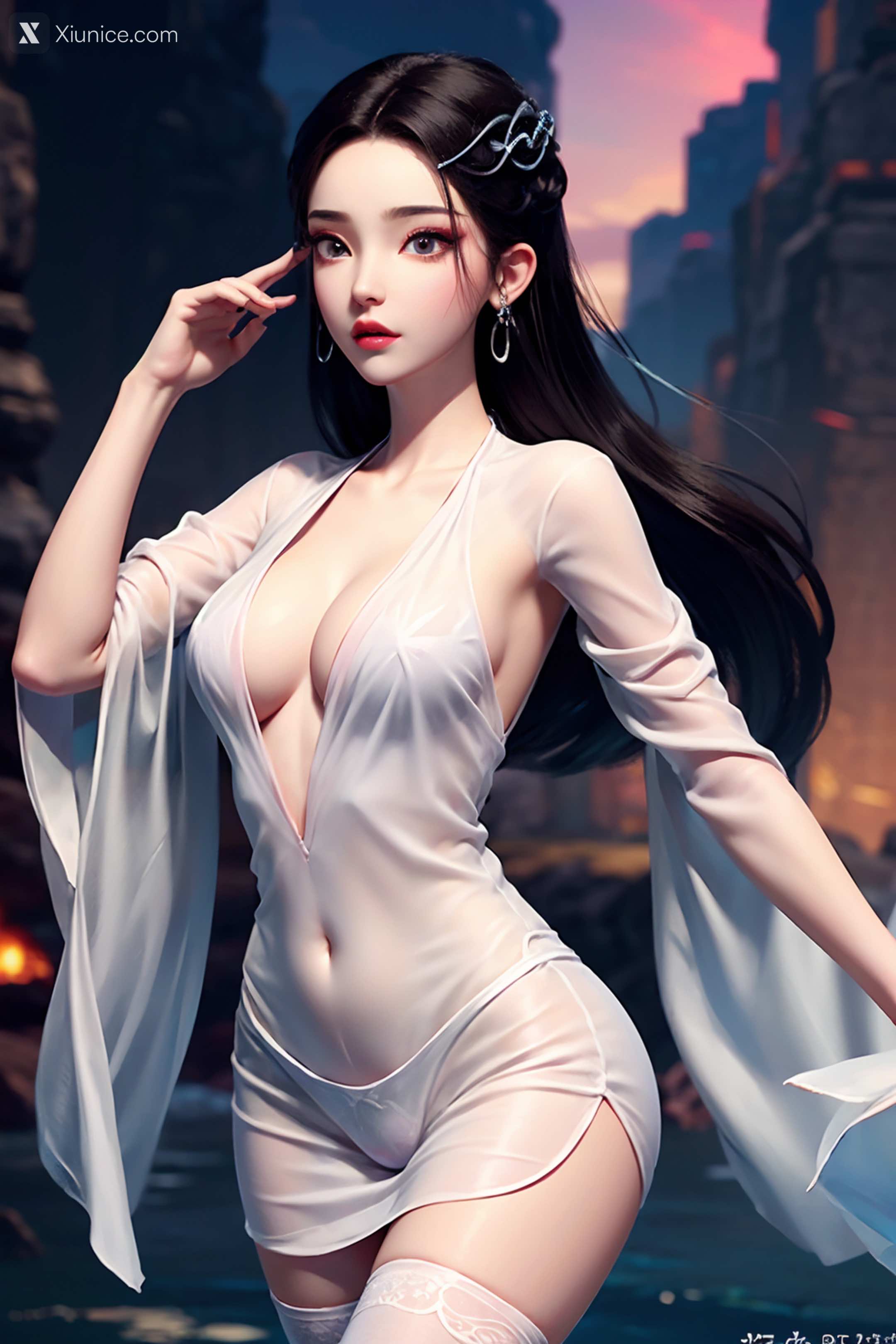 AI Girl – 白蛇缘起 – 小白 – 小白 薄纱 EP.2 第69张