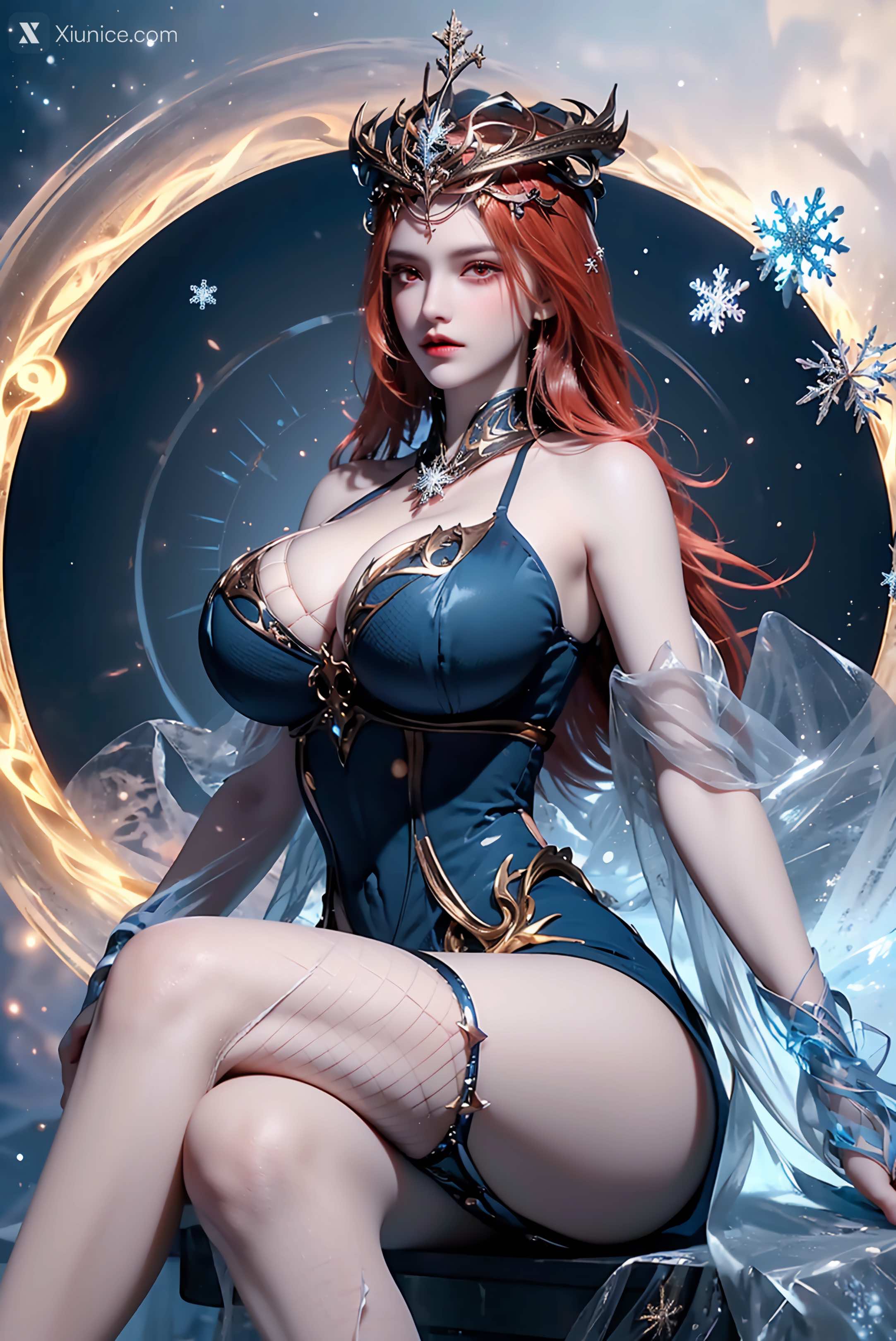 AI Girl – 武庚纪 – 女魃 冰雪公主 第122张