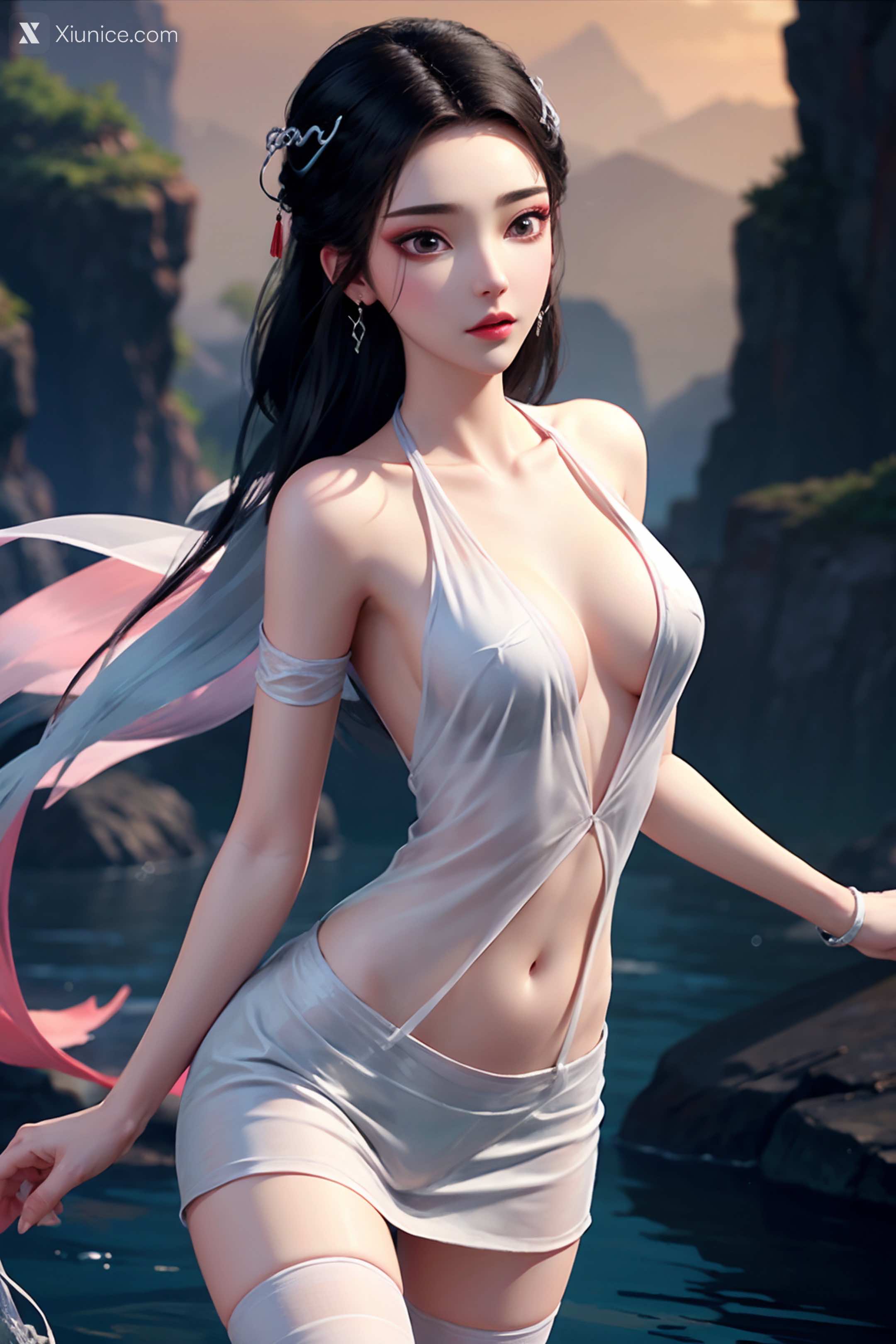 AI Girl – 白蛇缘起 – 小白 – 小白 薄纱 EP.2 第106张
