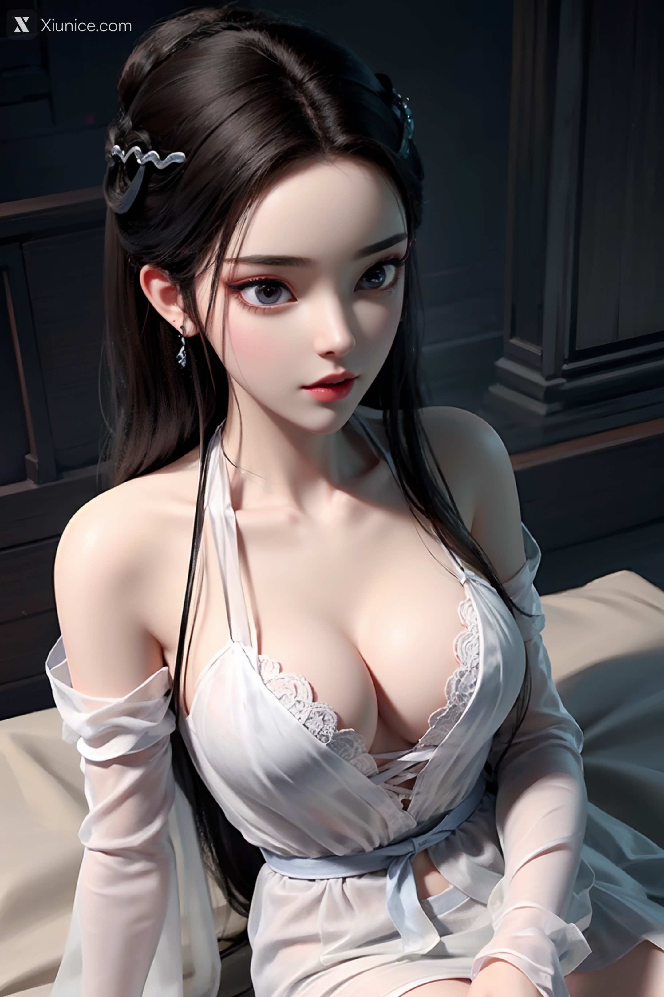 AI Girl – 白蛇缘起 – 小白 – 小白 薄纱 EP.2 第56张