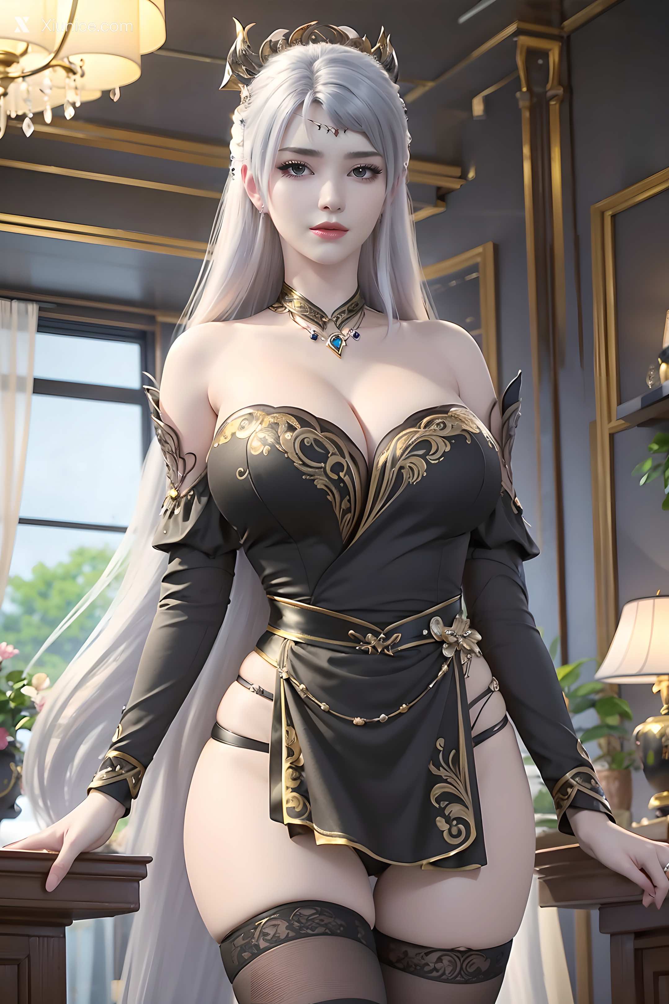 AI Girl – 大主宰 – 九幽雀 洛璃 – 洛璃 黑丝 第54张