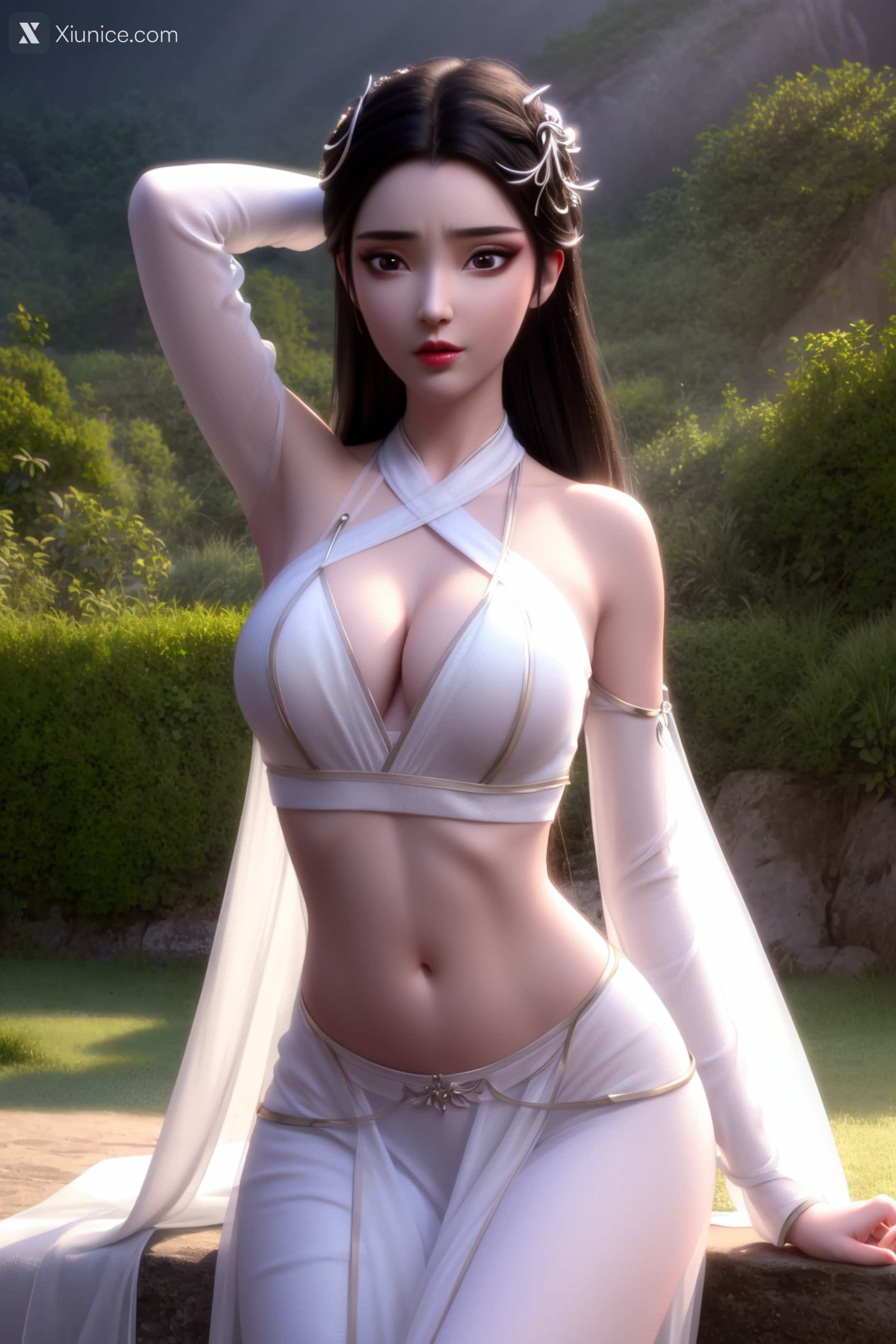 AI Girl – 白蛇缘起 – 小白 – 小白 薄纱 EP.1 第73张