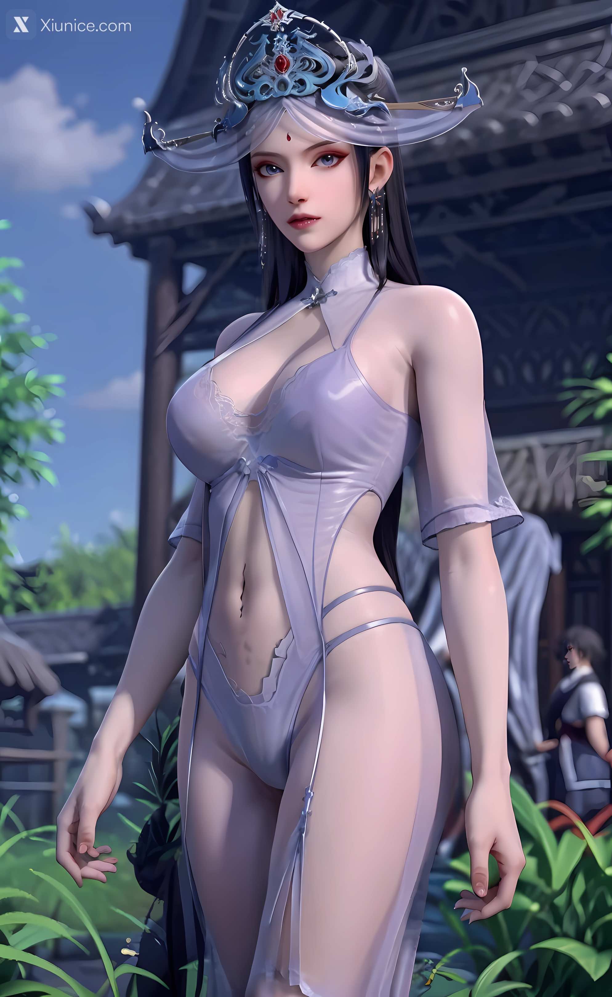 AI Girl – 暗河传 – 慕雪薇 慕雨墨 – 慕雪薇 清凉写真 第9张