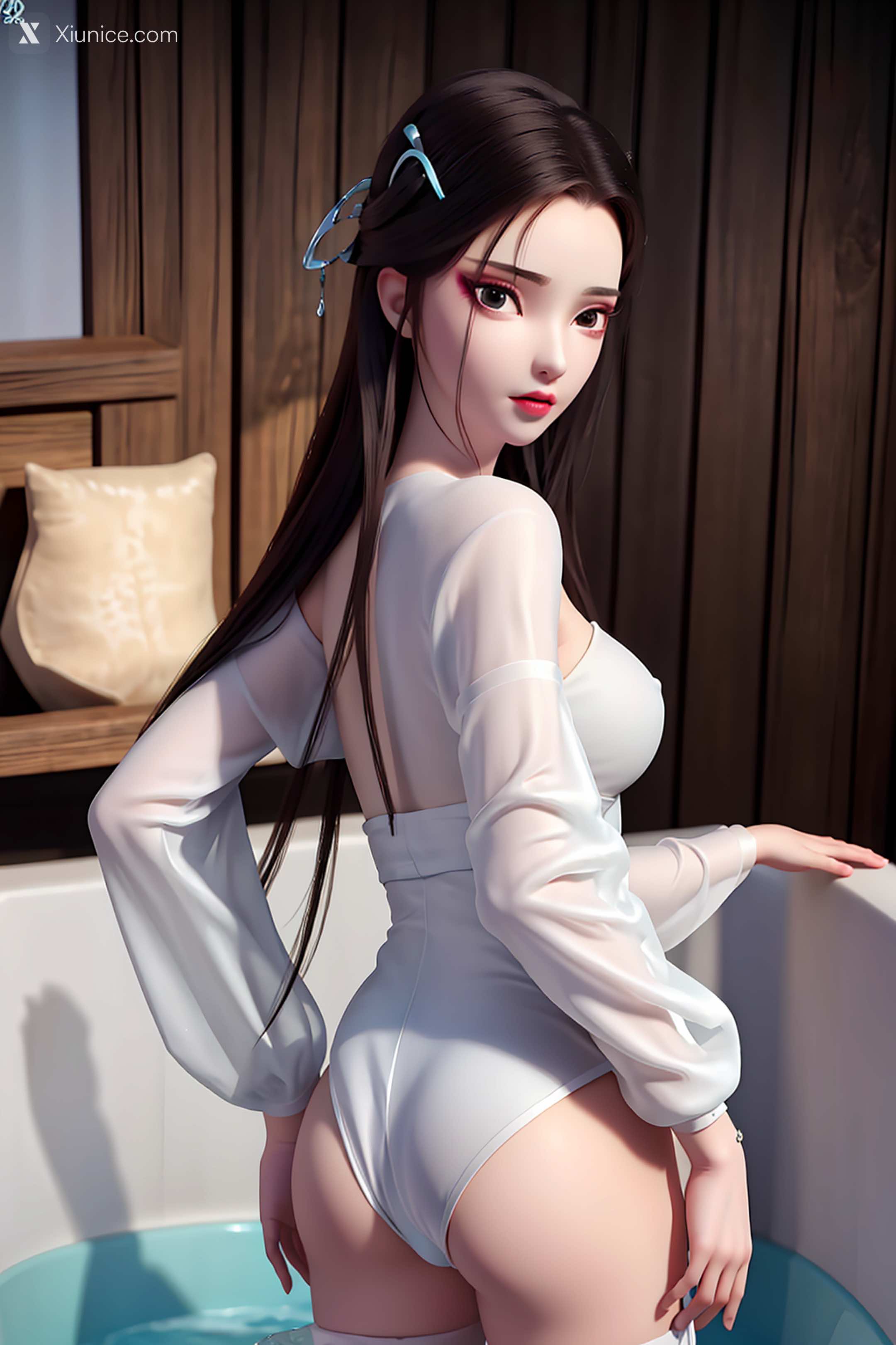 AI Girl – 白蛇缘起 – 小白 – 小白 白衣 第29张