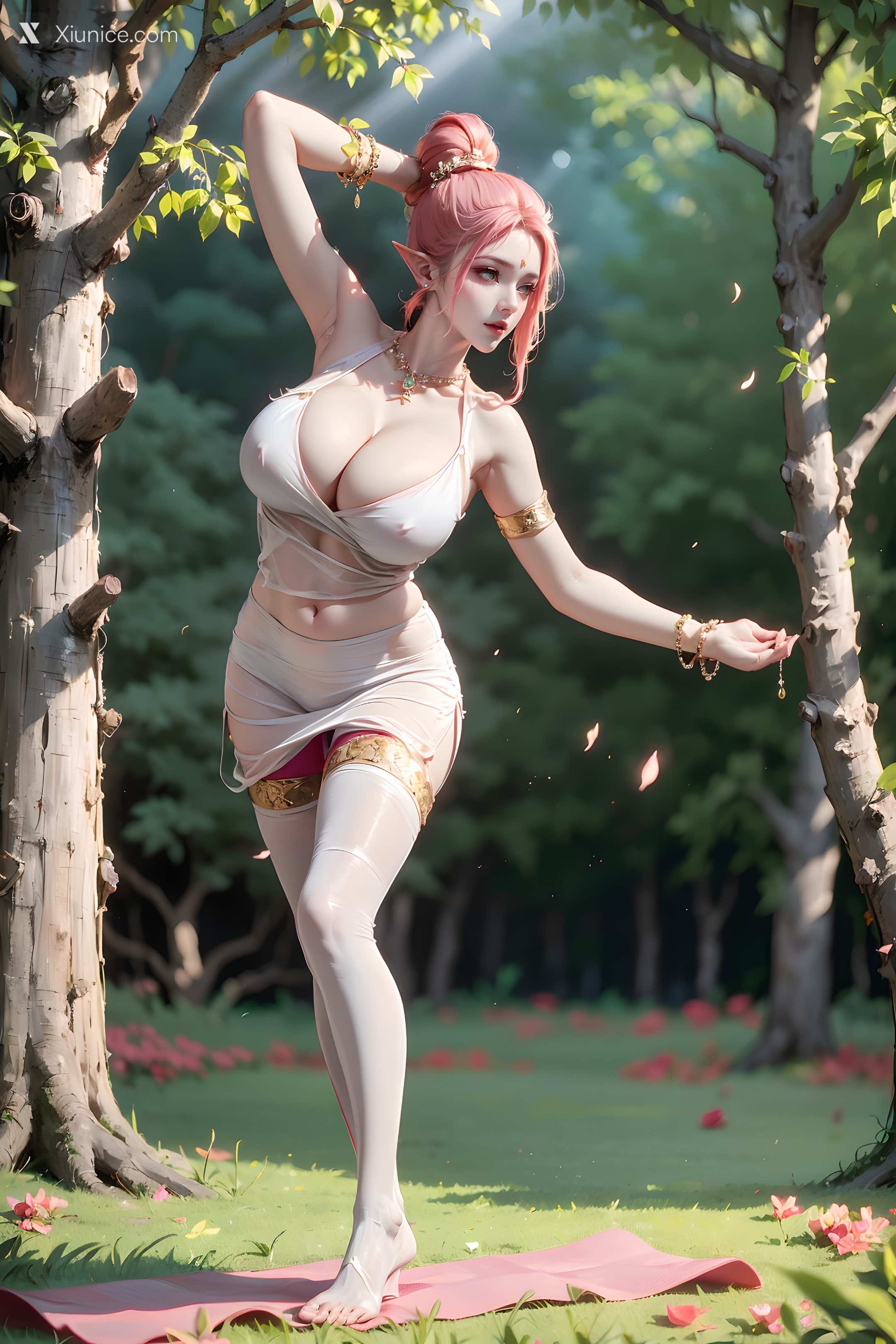 AI Girl – 斗罗大陆 – 波塞西 野外写真 第44张