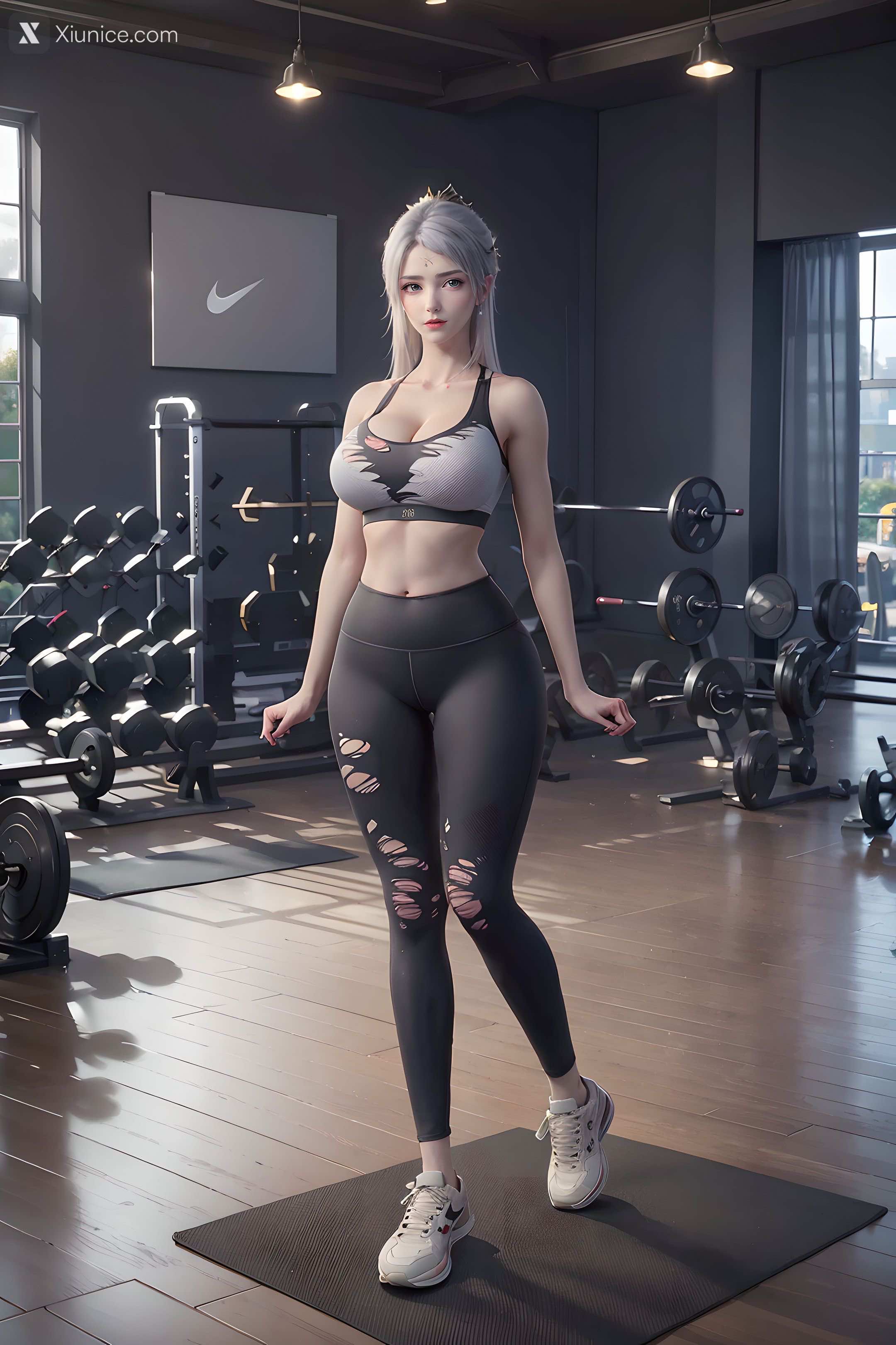 AI Girl – 大主宰 – 九幽雀 洛璃 – 洛璃 健身房 第15张