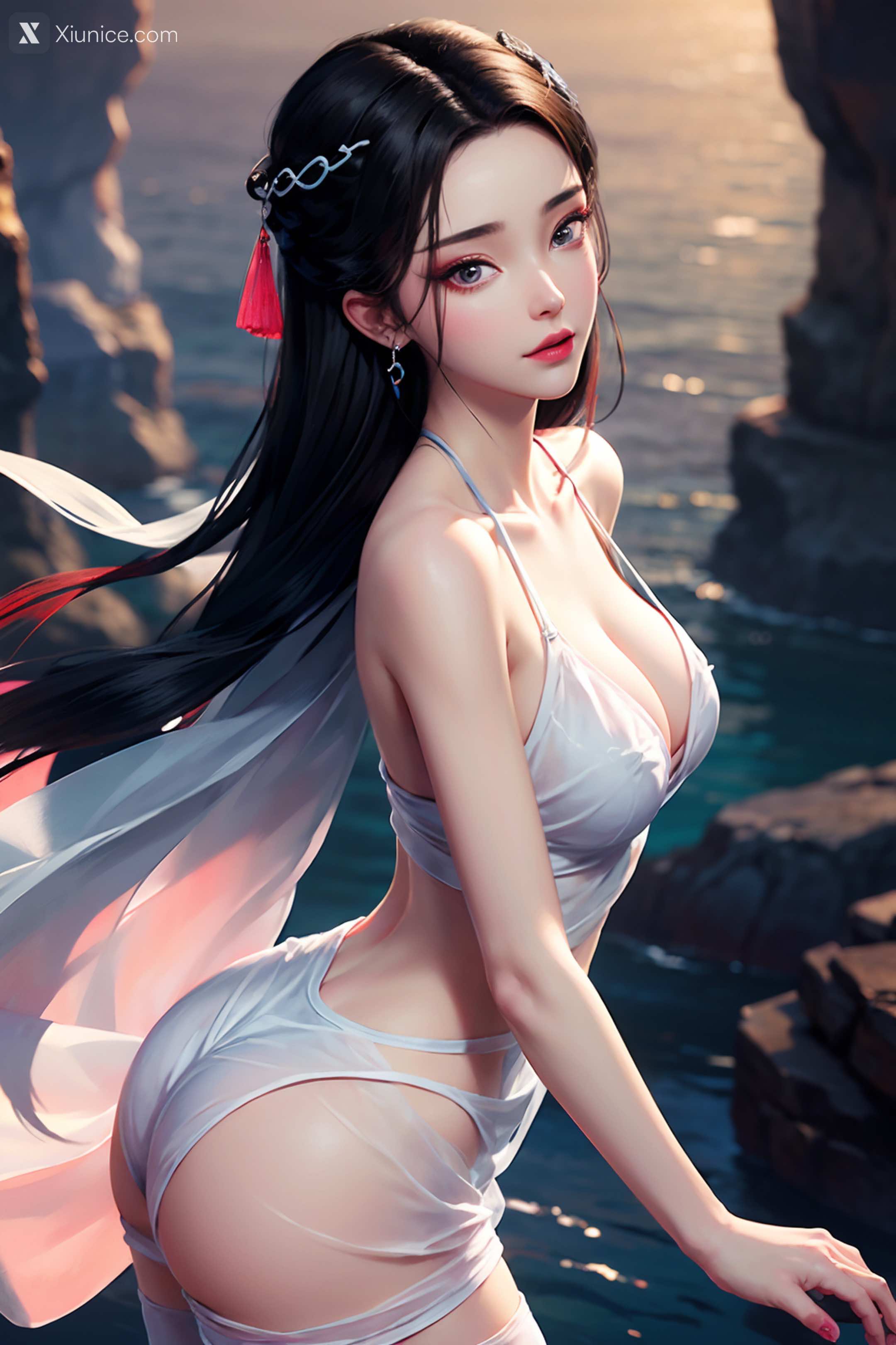 AI Girl – 白蛇缘起 – 小白 – 小白 薄纱 EP.2 第25张