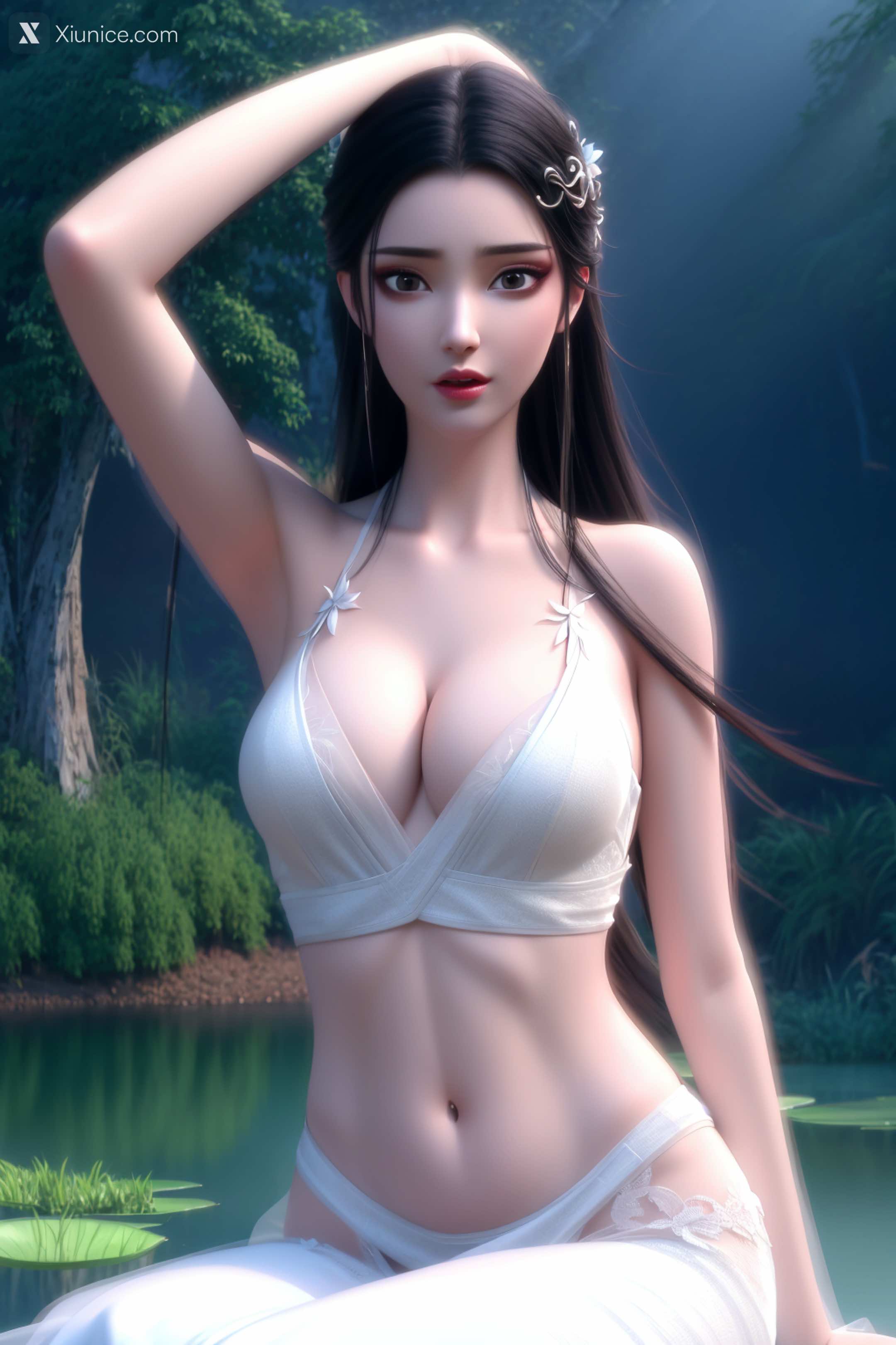 AI Girl – 白蛇缘起 – 小白 – 小白 薄纱 EP.1 第87张