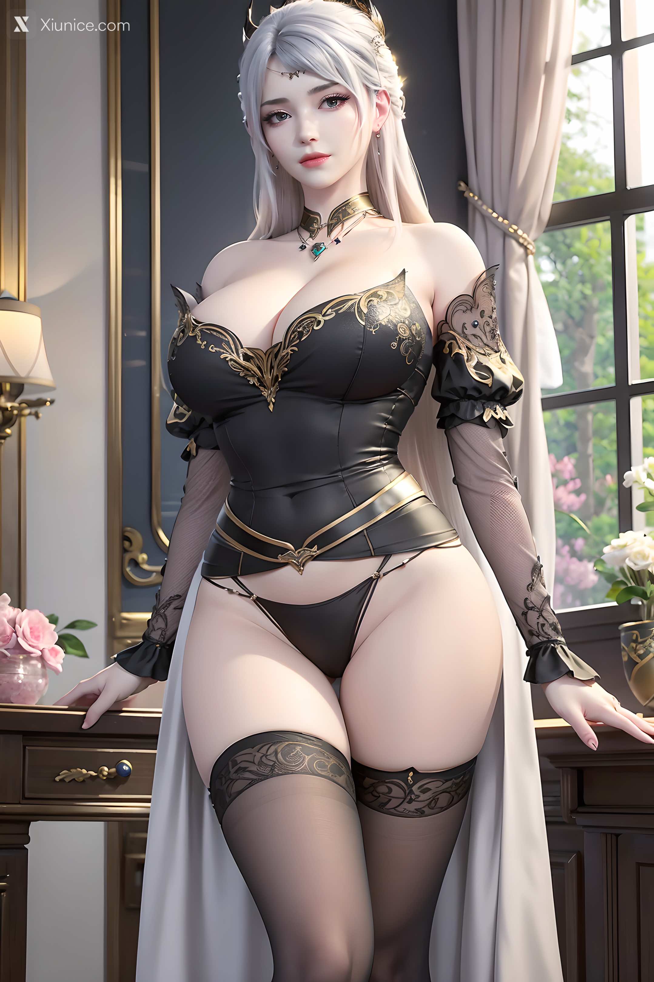 AI Girl – 大主宰 – 九幽雀 洛璃 – 洛璃 黑丝 第50张