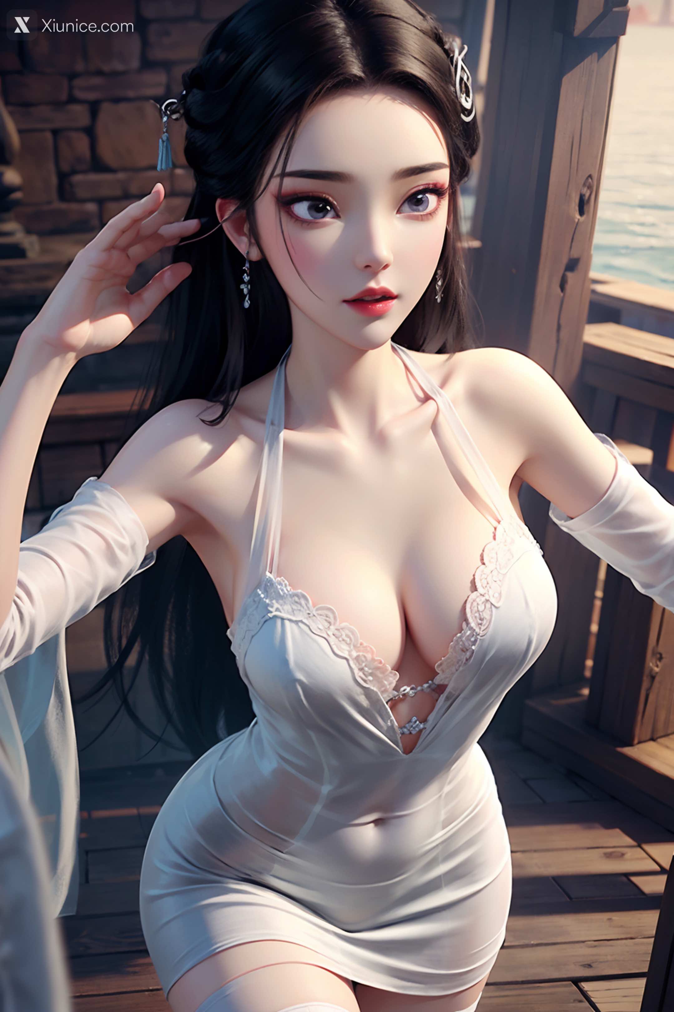 AI Girl – 白蛇缘起 – 小白 – 小白 薄纱 EP.1 第119张