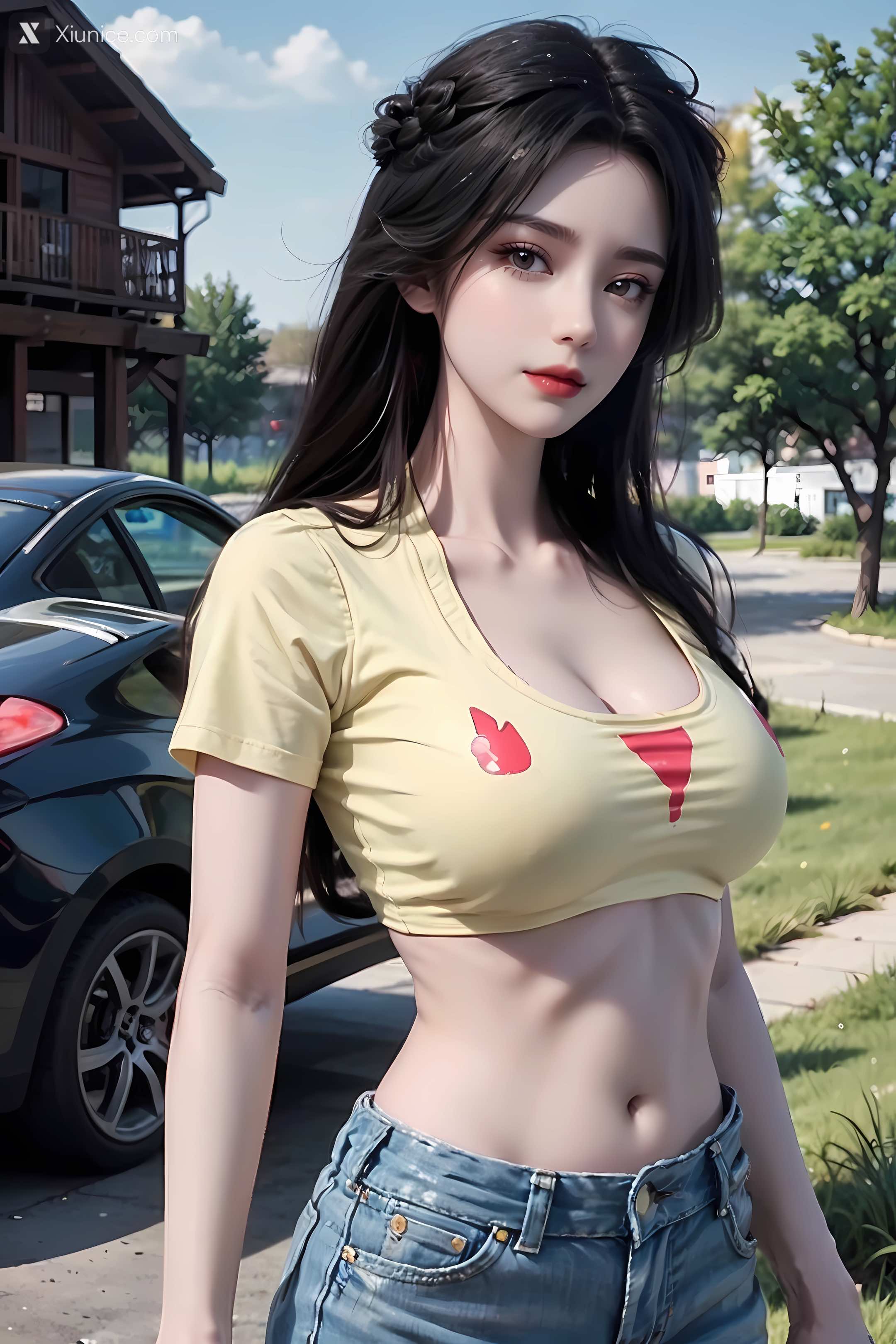 AI Girl – 星辰变 – 姜立 猫耳泳装 – EP.4 第2张