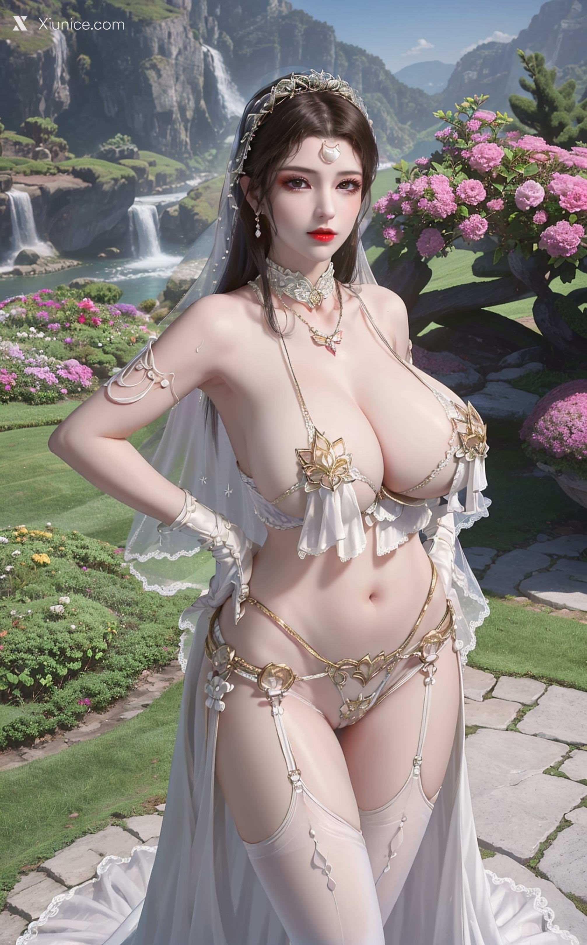 AI Girl – 斗破苍穹 – 美杜莎 白丝婚纱巨汝 第178张