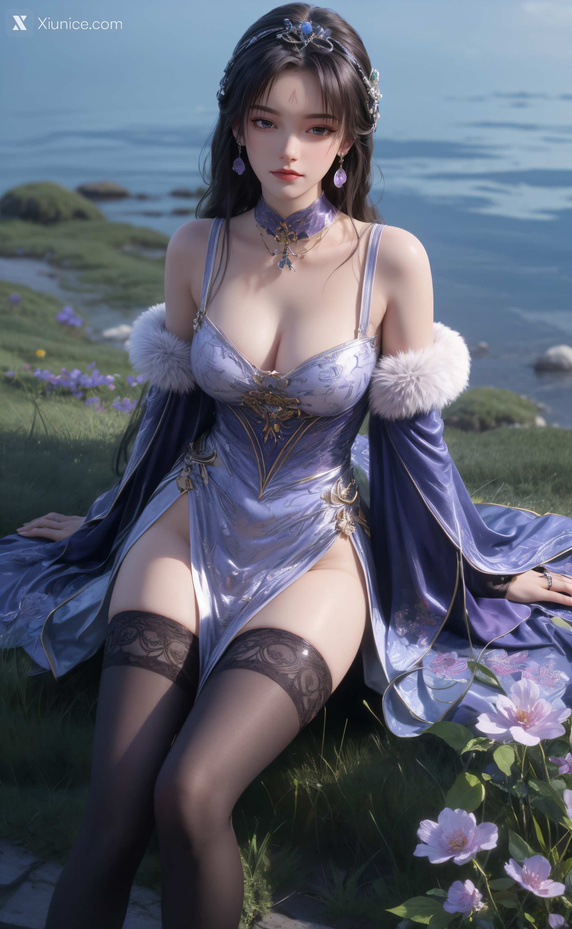 AI Girl – 暗河传 – 慕雪薇 慕雨墨 – 慕雨墨 户外写真 第31张